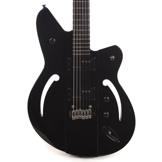 Reverend Air Sonic W Blackout Edition Electric Guitars / Solid Body