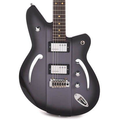 Reverend Airsonic W Periwinkle Burst Electric Guitars / Solid Body