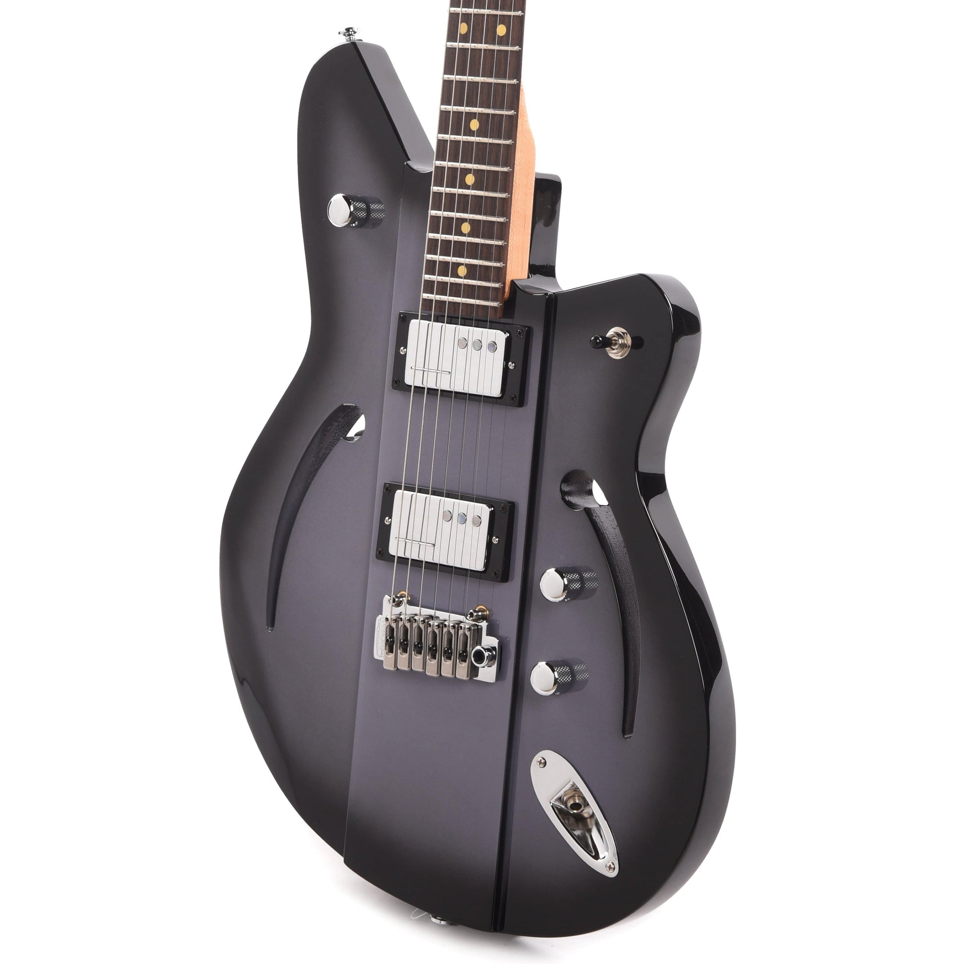 Reverend Airsonic W Periwinkle Burst Electric Guitars / Solid Body