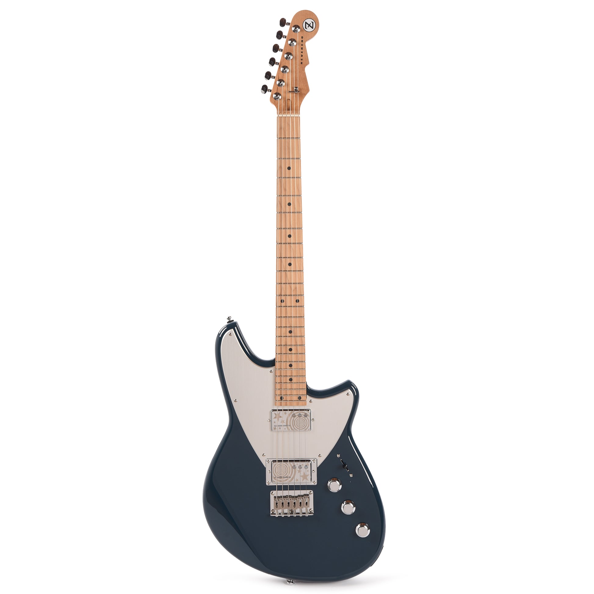 Reverend Billy Corgan Drop Z Gloss High Tide Blue Electric Guitars / Solid Body