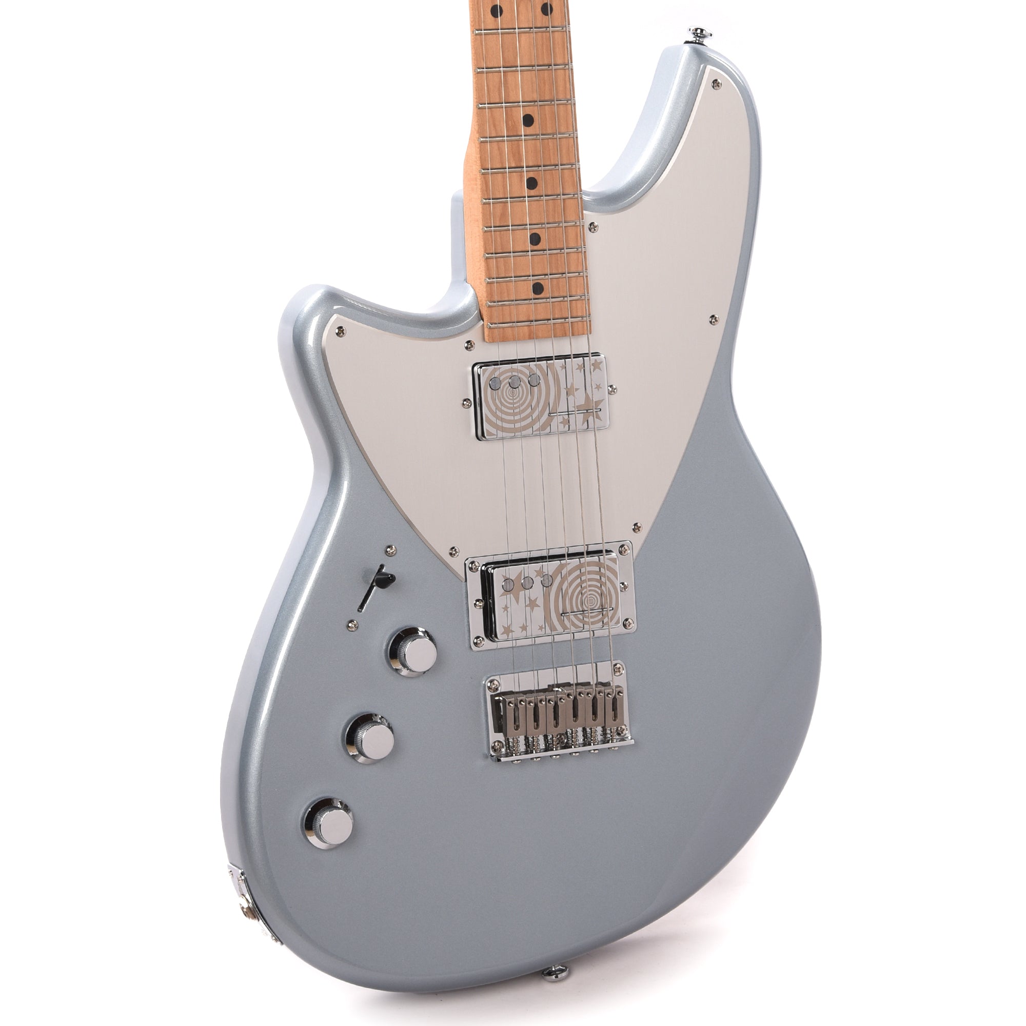 Reverend Billy Corgan Signature Z-One Metallic Silver Freeze LEFTY Electric Guitars / Solid Body