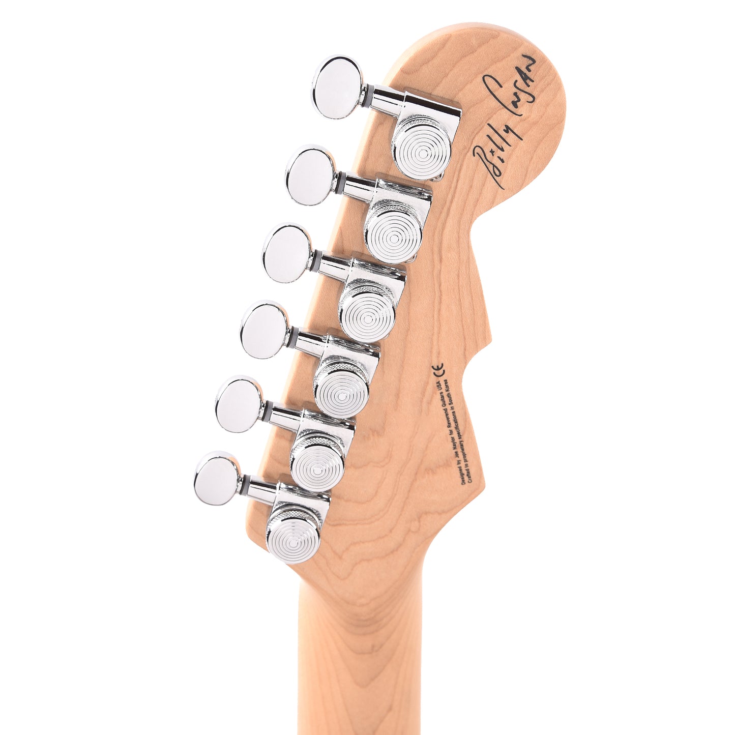 Reverend Billy Corgan Signature Z-One Metallic Silver Freeze LEFTY Electric Guitars / Solid Body