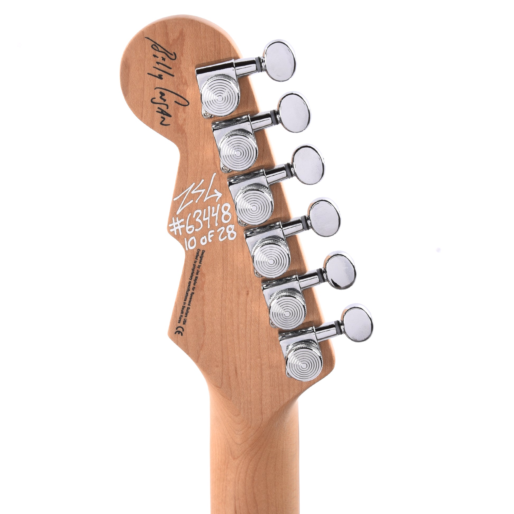 Reverend Billy Corgan Signature Z-One Metallic Tangerine (Limited Edition of 28) Electric Guitars / Solid Body
