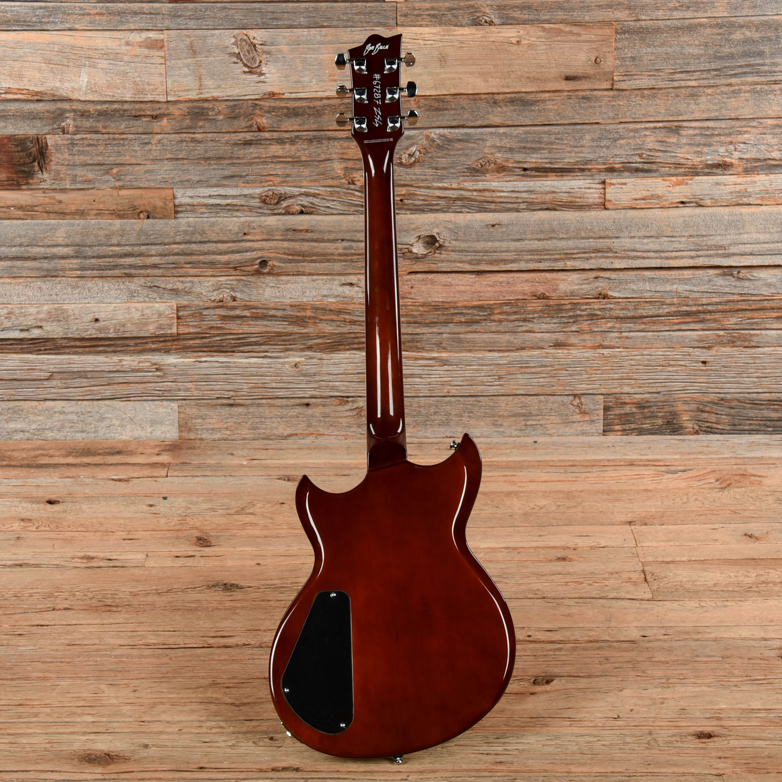 Reverend Bob Balch Signature Violin Brown Electric Guitars / Solid Body