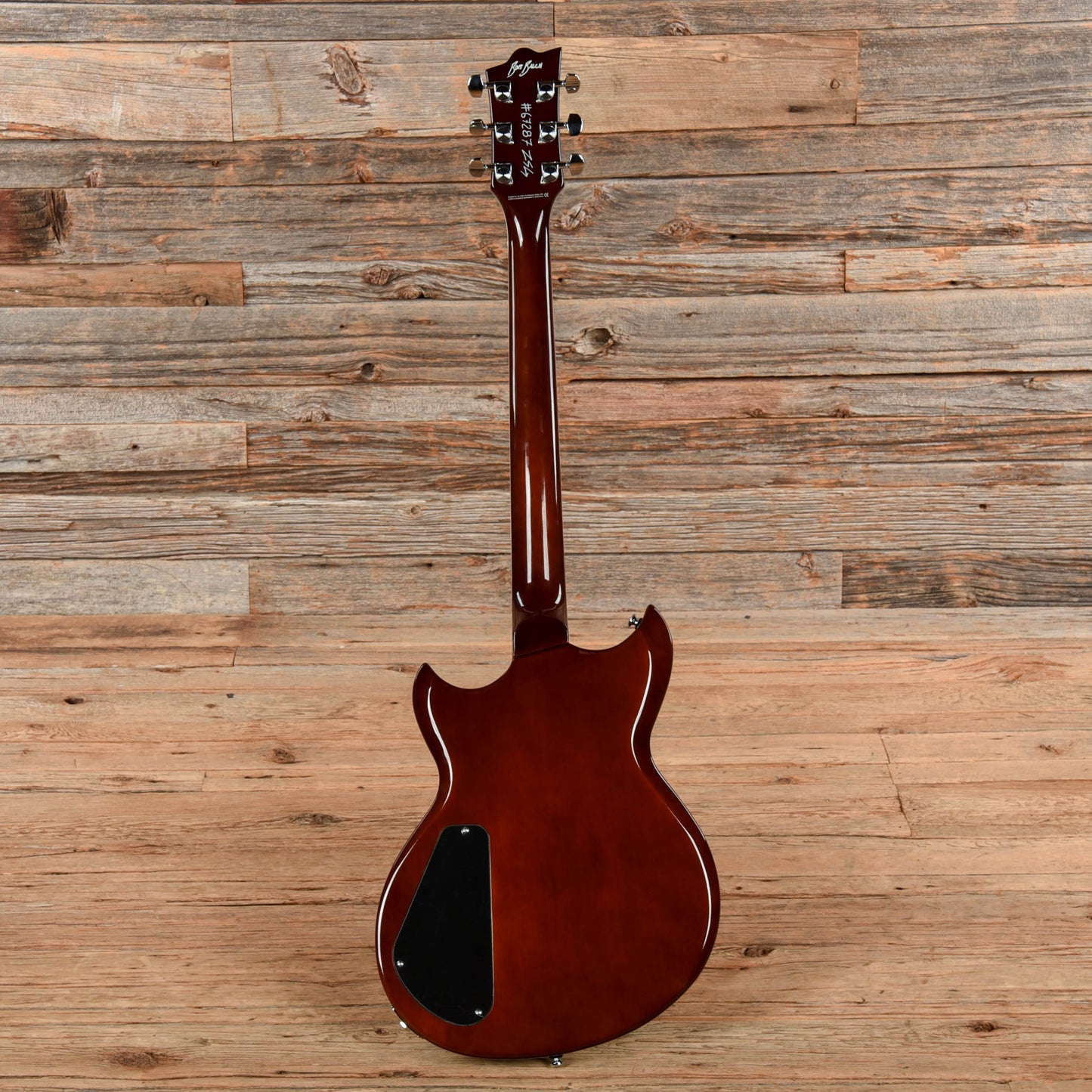 Reverend Bob Balch Signature Violin Brown Electric Guitars / Solid Body