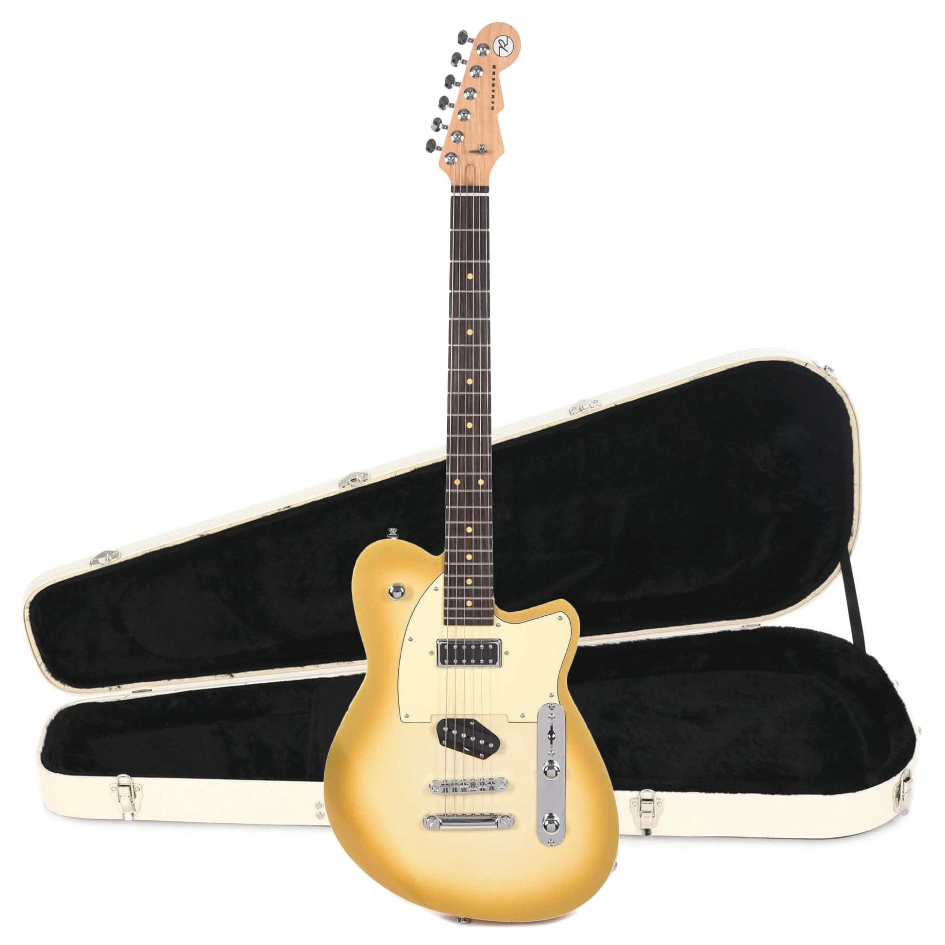Reverend Buckshot Venetian Pearl Hardshell Case Bundle Electric Guitars / Solid Body
