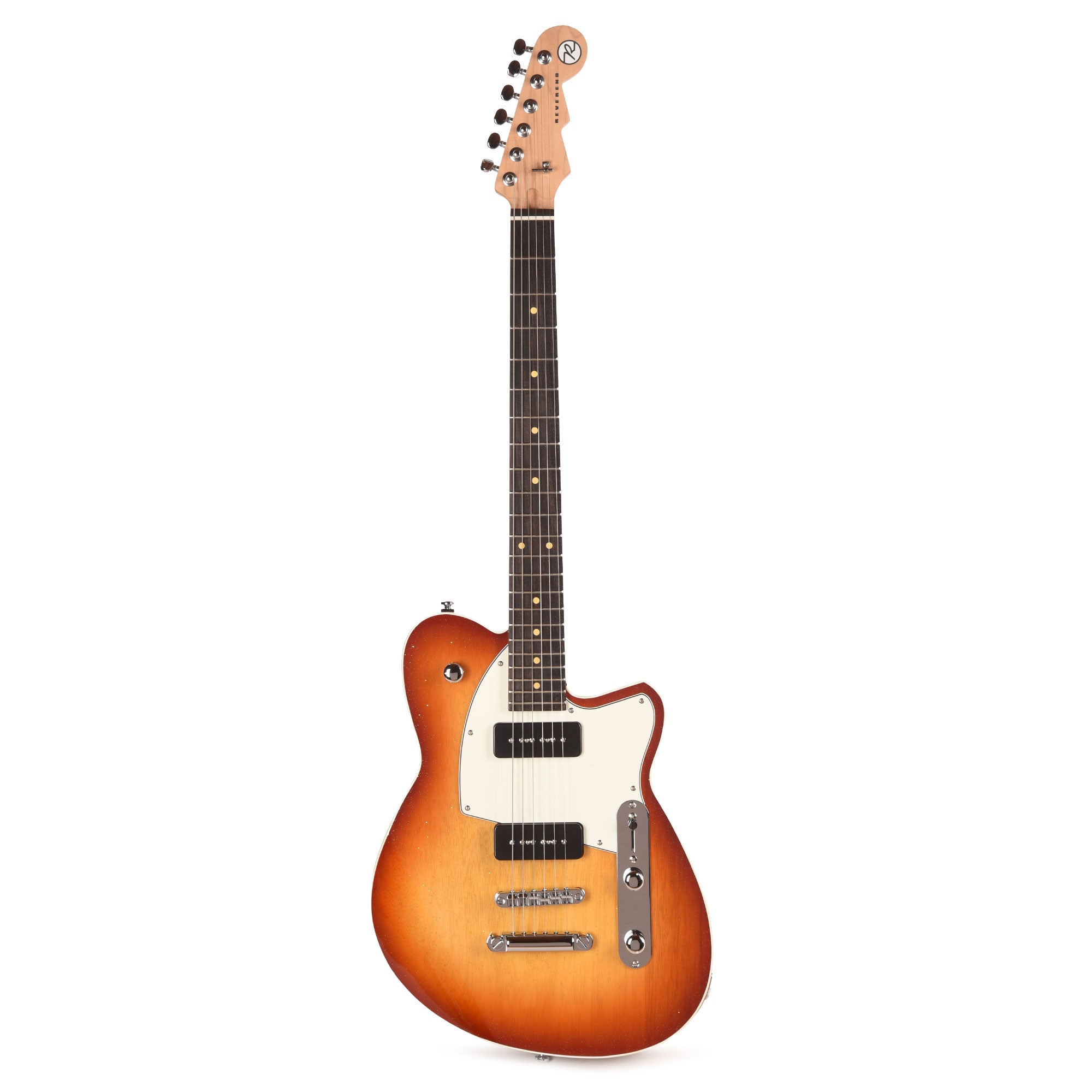 Reverend Charger 290 Electric Guitar Fire Burst Sparkle Electric Guitars / Solid Body