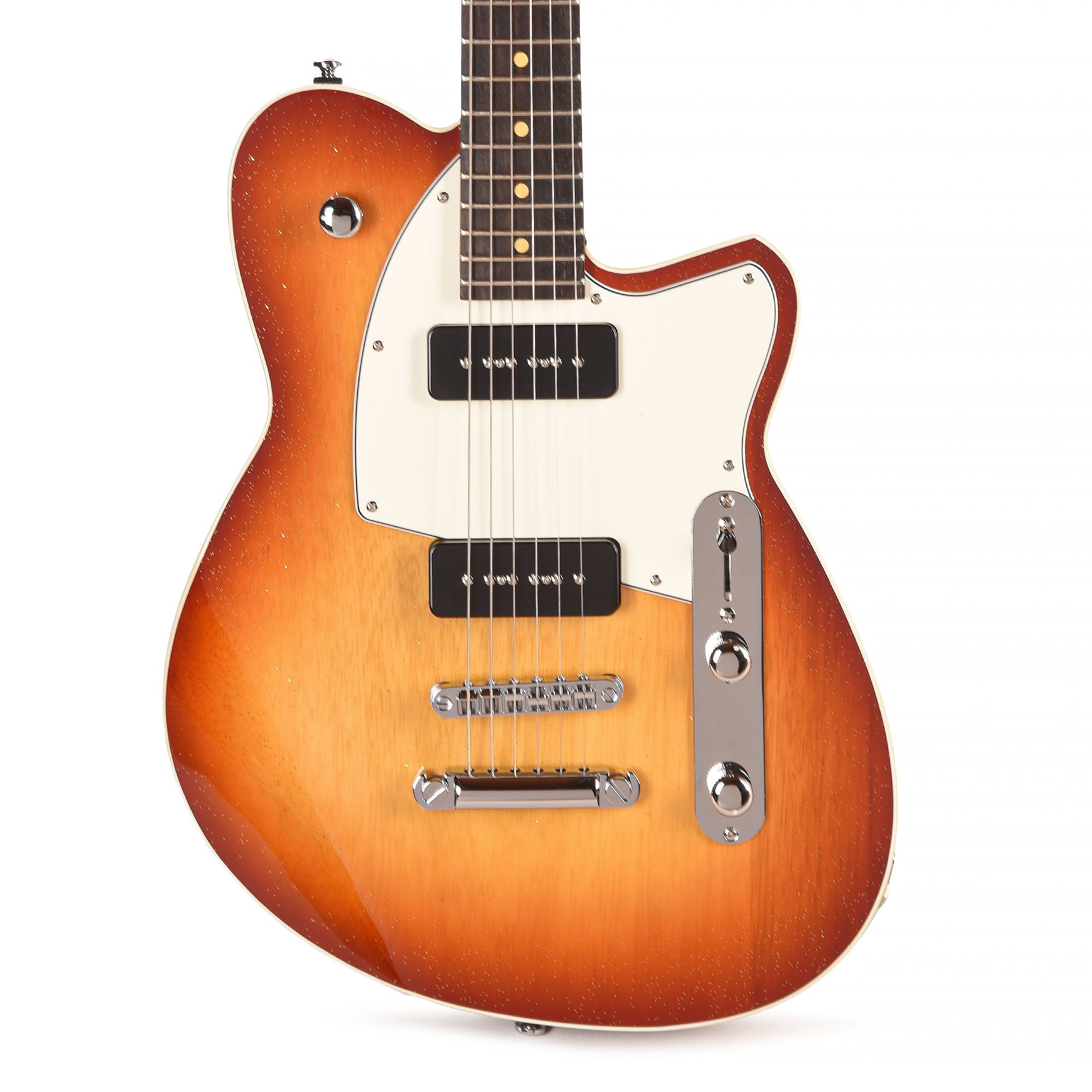 Reverend Charger 290 Electric Guitar Fire Burst Sparkle Electric Guitars / Solid Body