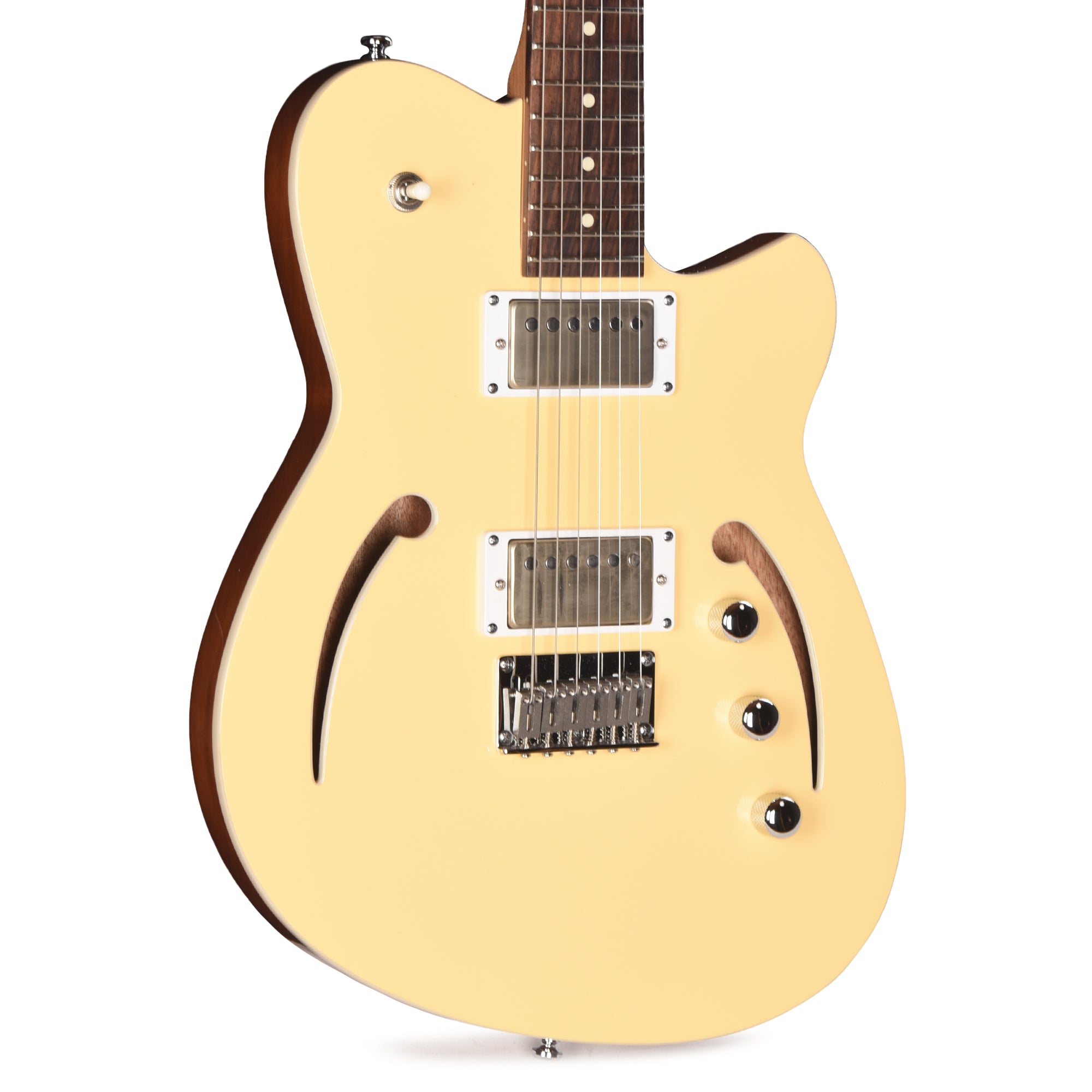 Reverend Charger Air HH Electric Guitar Powder Yellow Electric Guitars / Solid Body