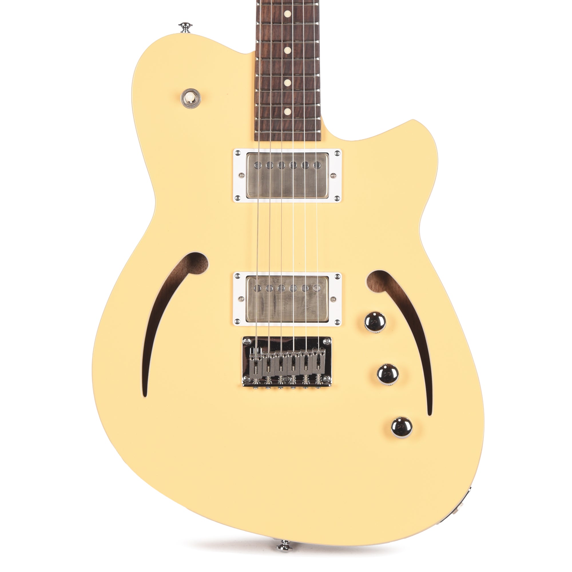Reverend Charger Air HH Electric Guitar Powder Yellow Electric Guitars / Solid Body