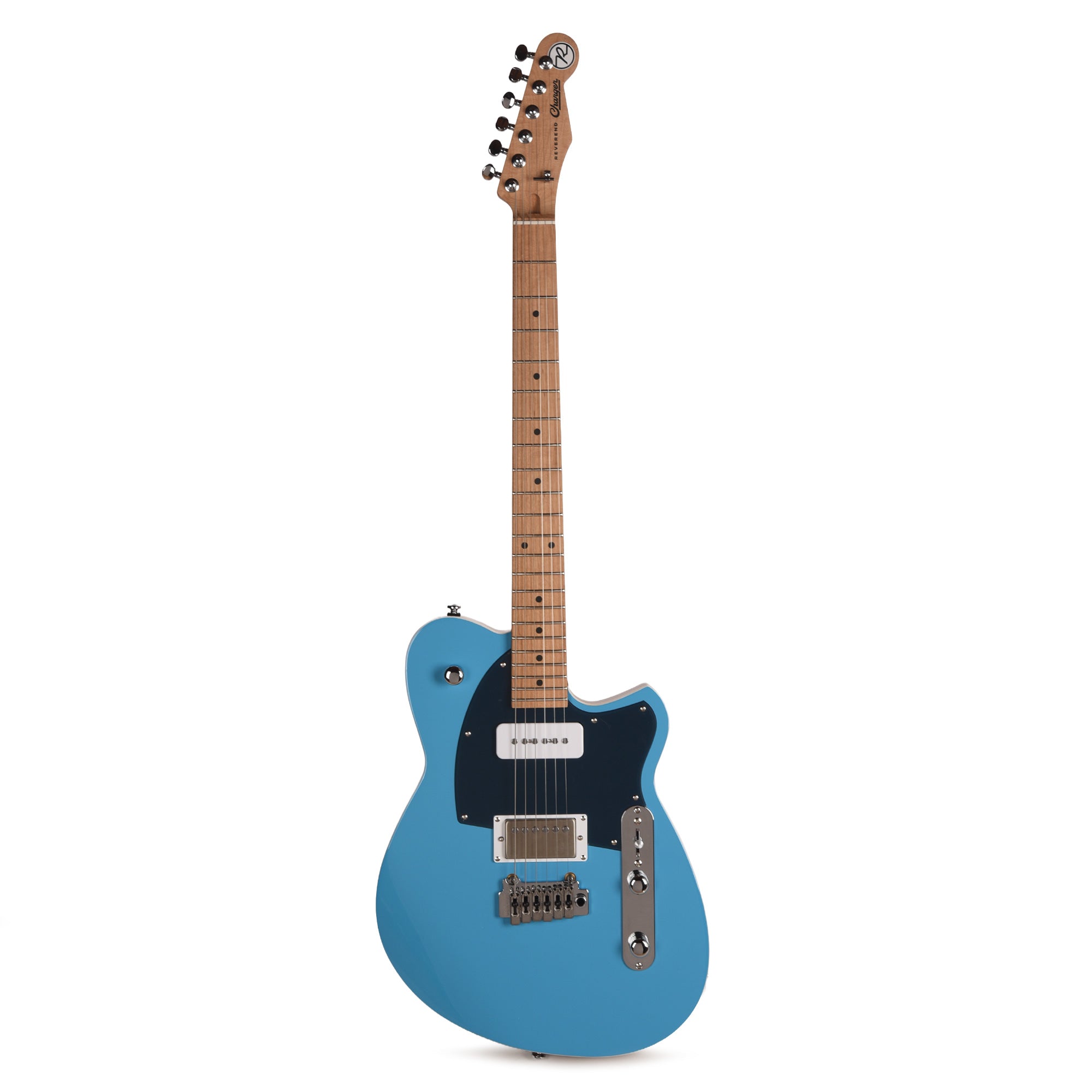 Reverend Charger H90 Electric Guitar w/ Wilkinson Ohana Blue Electric Guitars / Solid Body