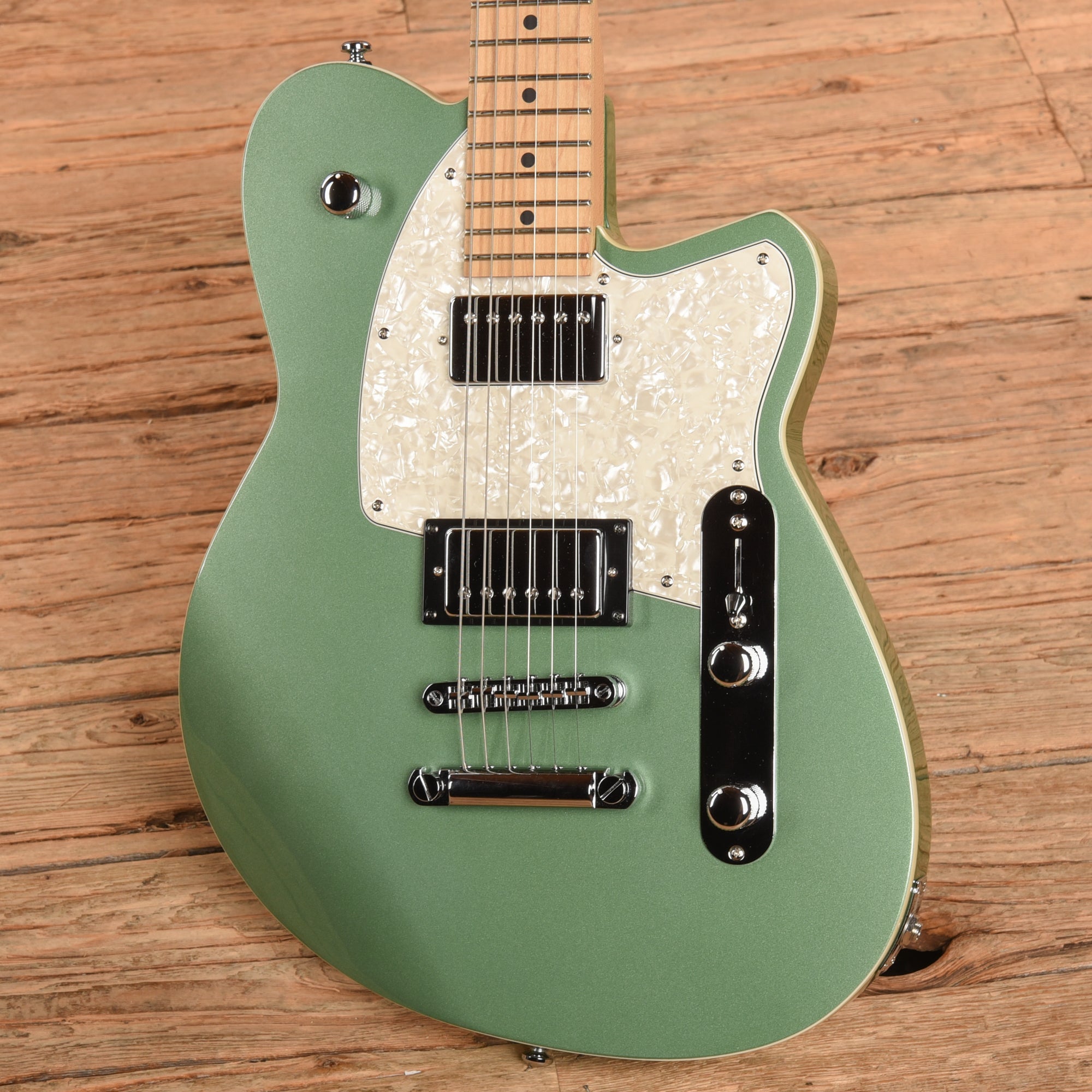 Reverend Charger HB Metallic Alpine Electric Guitars / Solid Body