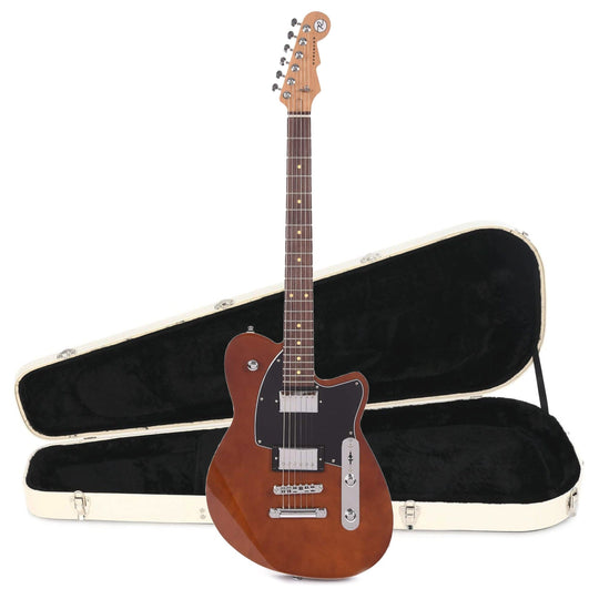 Reverend Charger HB Violin Brown Hardshell Case Bundle Electric Guitars / Solid Body