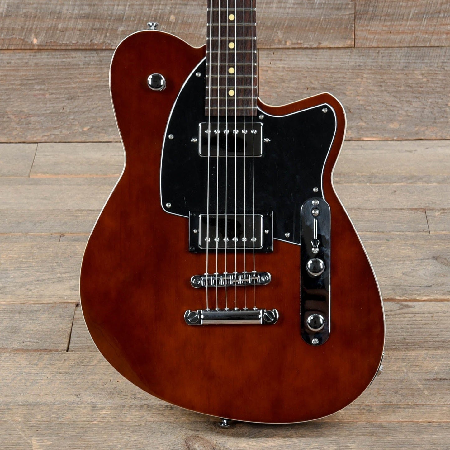 Reverend Charger HB Violin Brown Electric Guitars / Solid Body