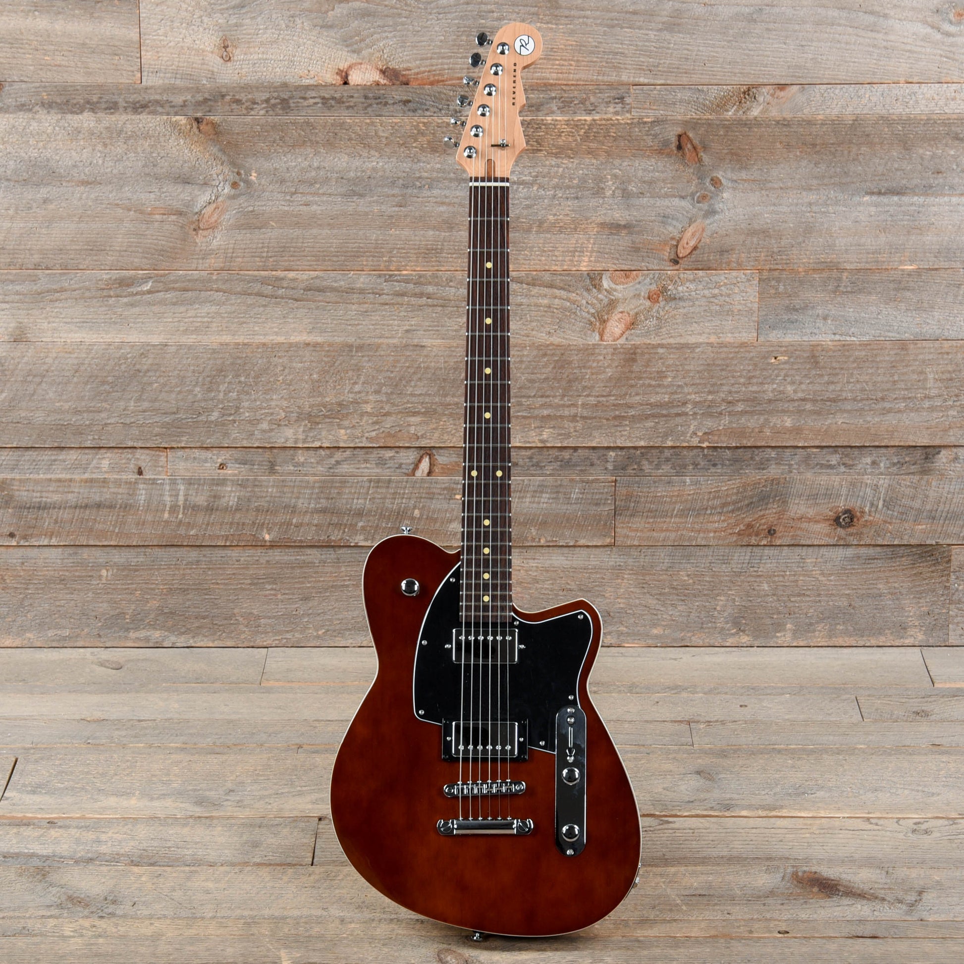 Reverend Charger HB Violin Brown Electric Guitars / Solid Body