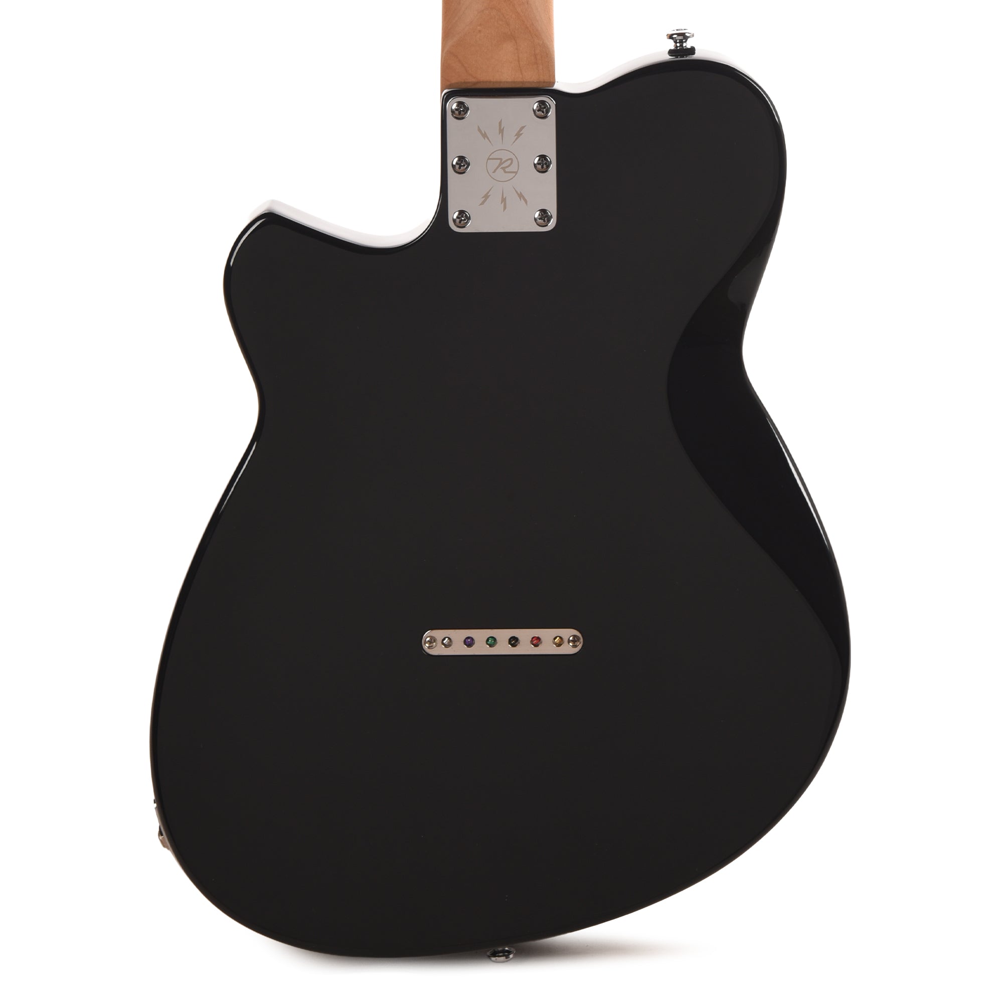 Reverend Charger JR Electric Guitar Midnight Black Electric Guitars / Solid Body
