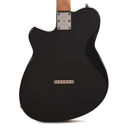 Reverend Charger JR Electric Guitar Midnight Black Electric Guitars / Solid Body