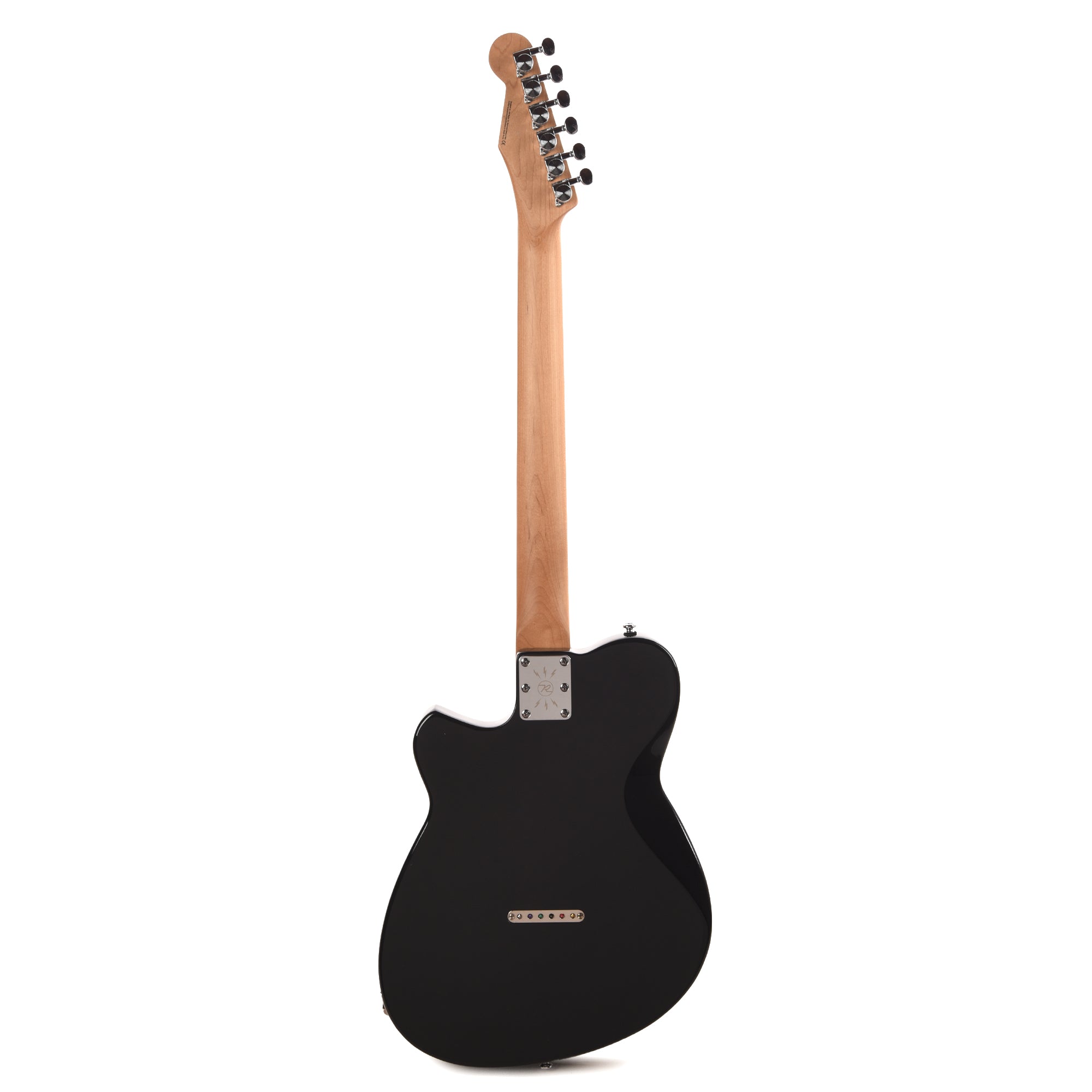Reverend Charger JR Electric Guitar Midnight Black Electric Guitars / Solid Body