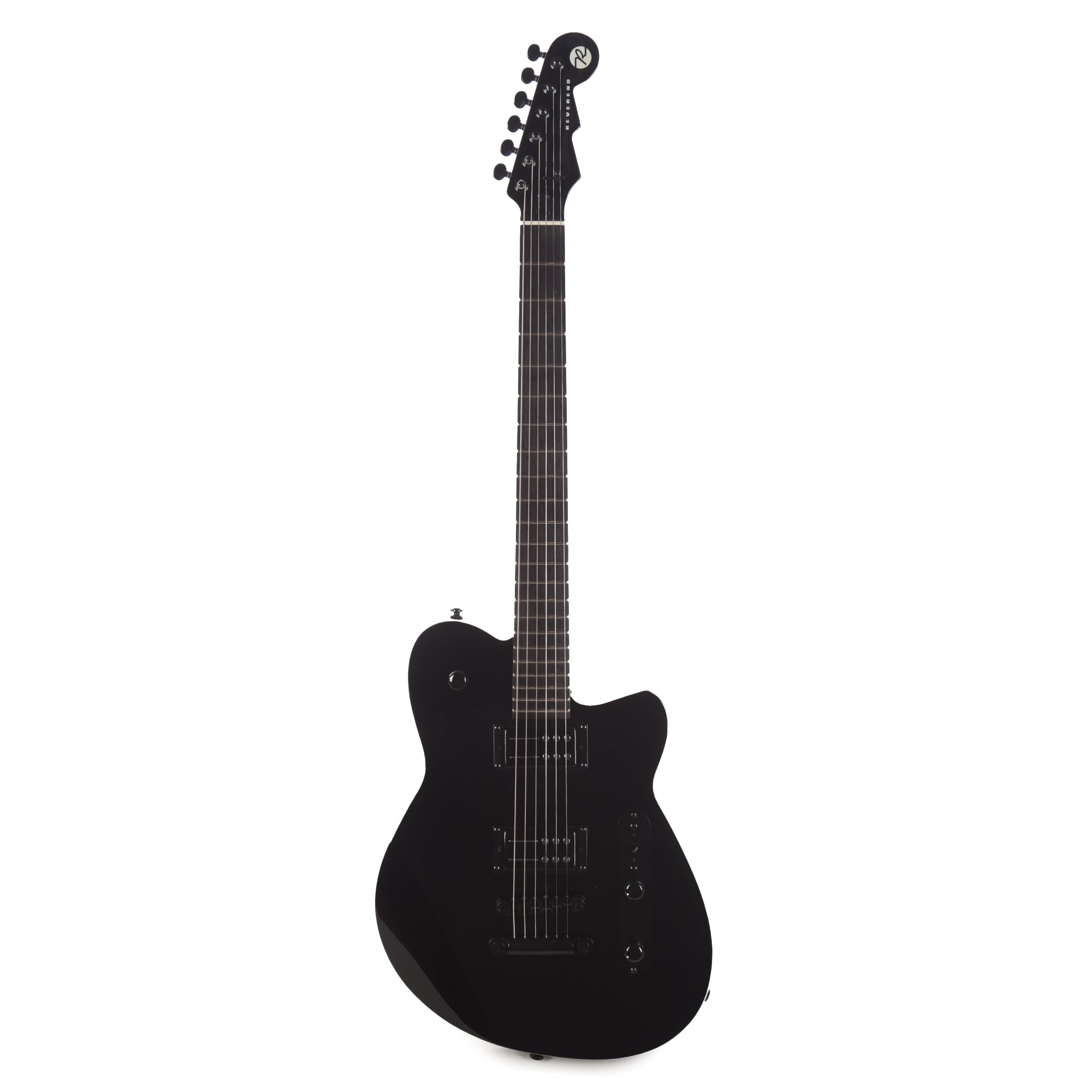 Reverend Charger RA Blackout Edition Electric Guitars / Solid Body