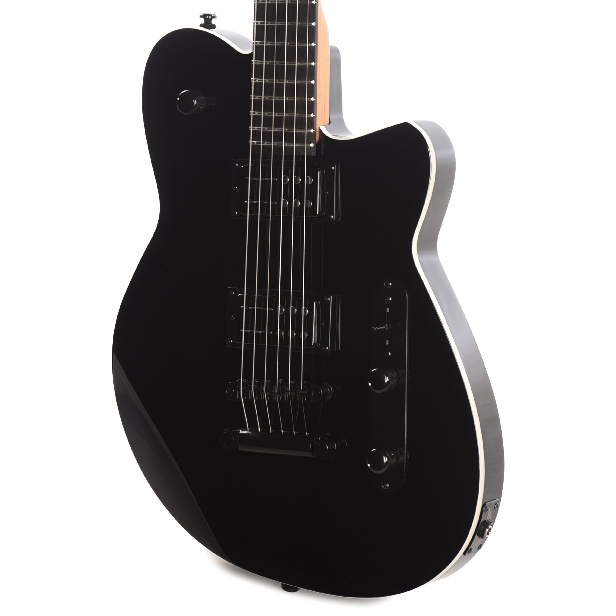 Reverend Charger RA Blackout Edition Electric Guitars / Solid Body