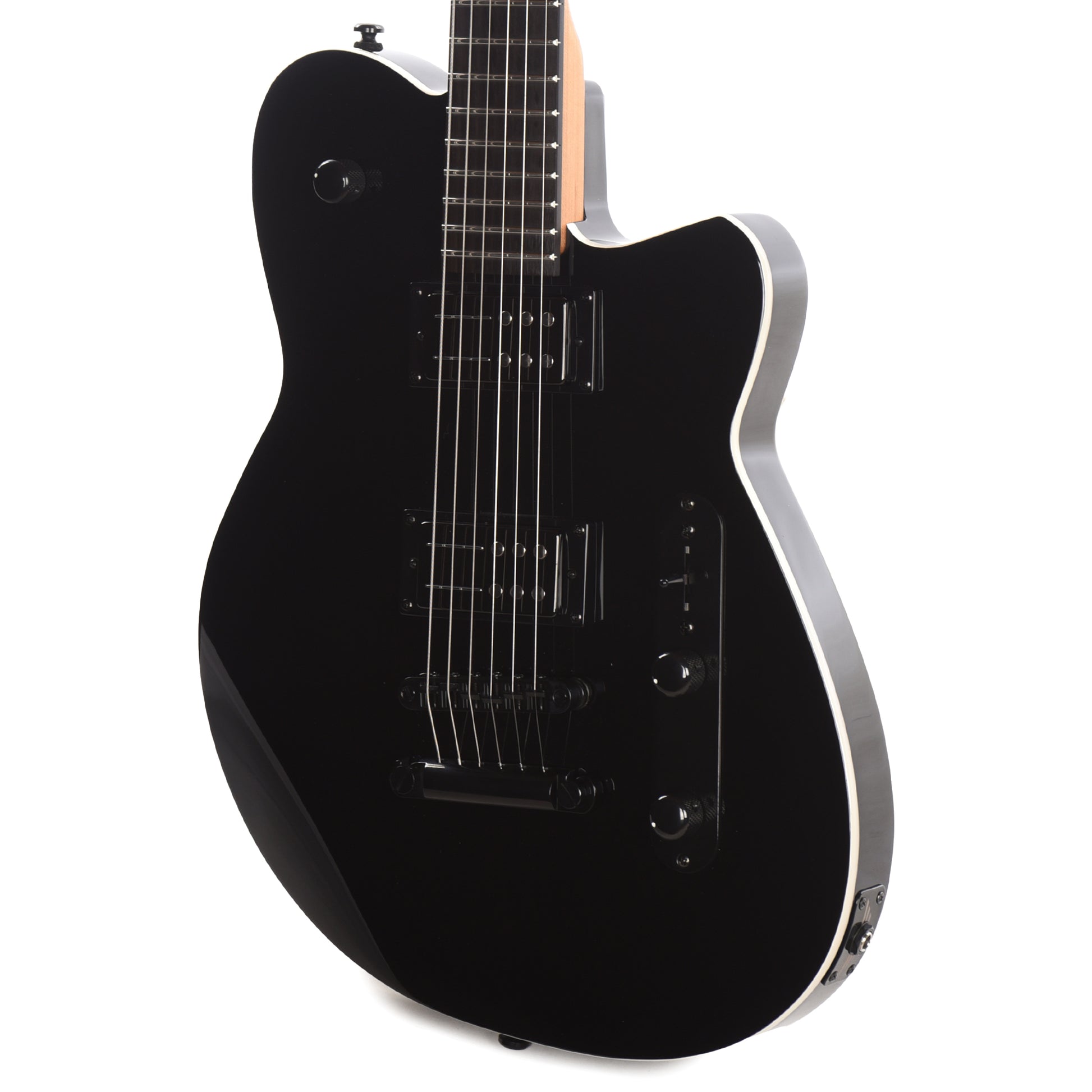 Reverend Charger RA Blackout Edition Electric Guitars / Solid Body