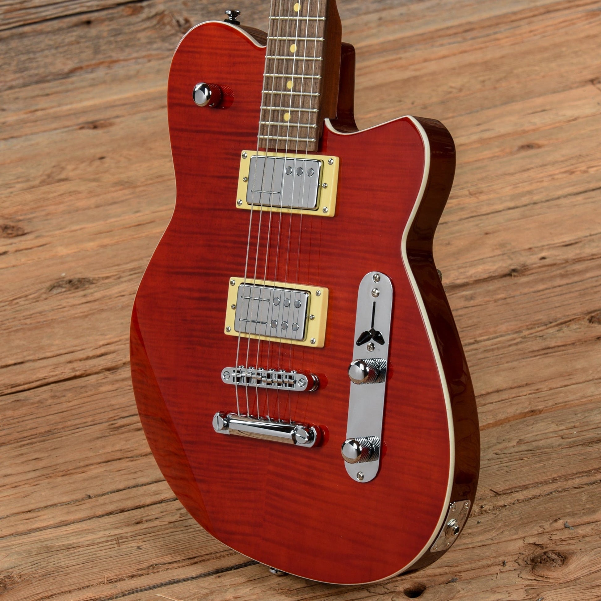 Reverend Charger RA Wine Red Electric Guitars / Solid Body