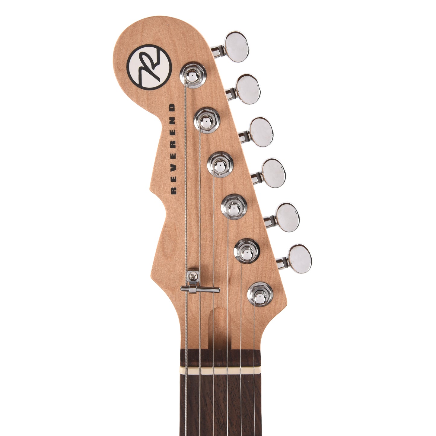 Reverend Chris Freeman Signature Electric Guitar Transparent White Electric Guitars / Solid Body