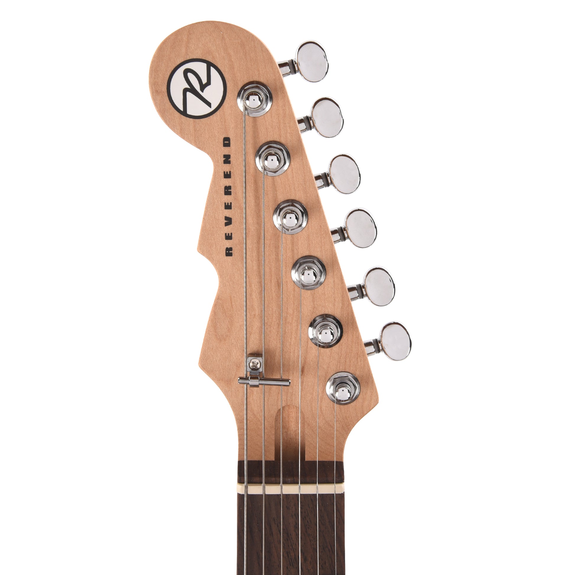 Reverend Chris Freeman Signature Electric Guitar Transparent White Electric Guitars / Solid Body