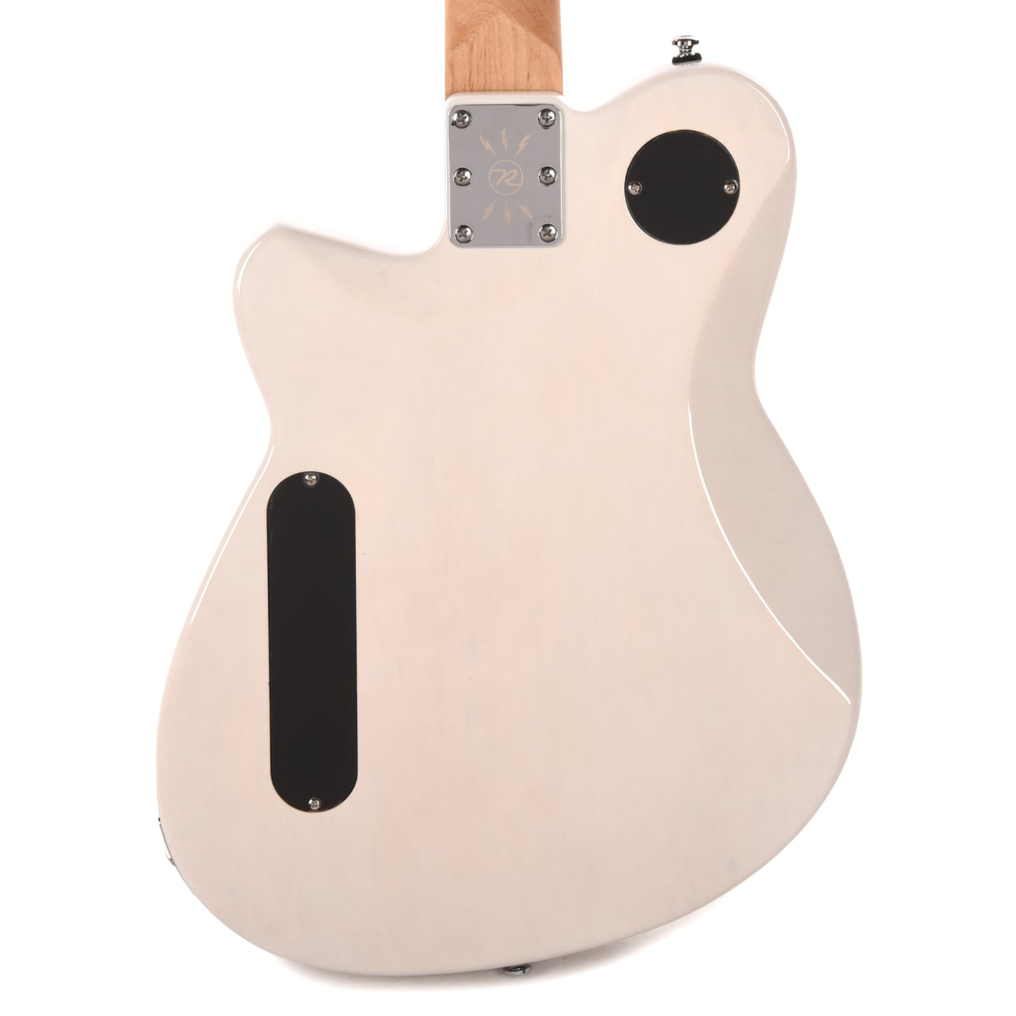Reverend Chris Freeman Signature Electric Guitar Transparent White Electric Guitars / Solid Body