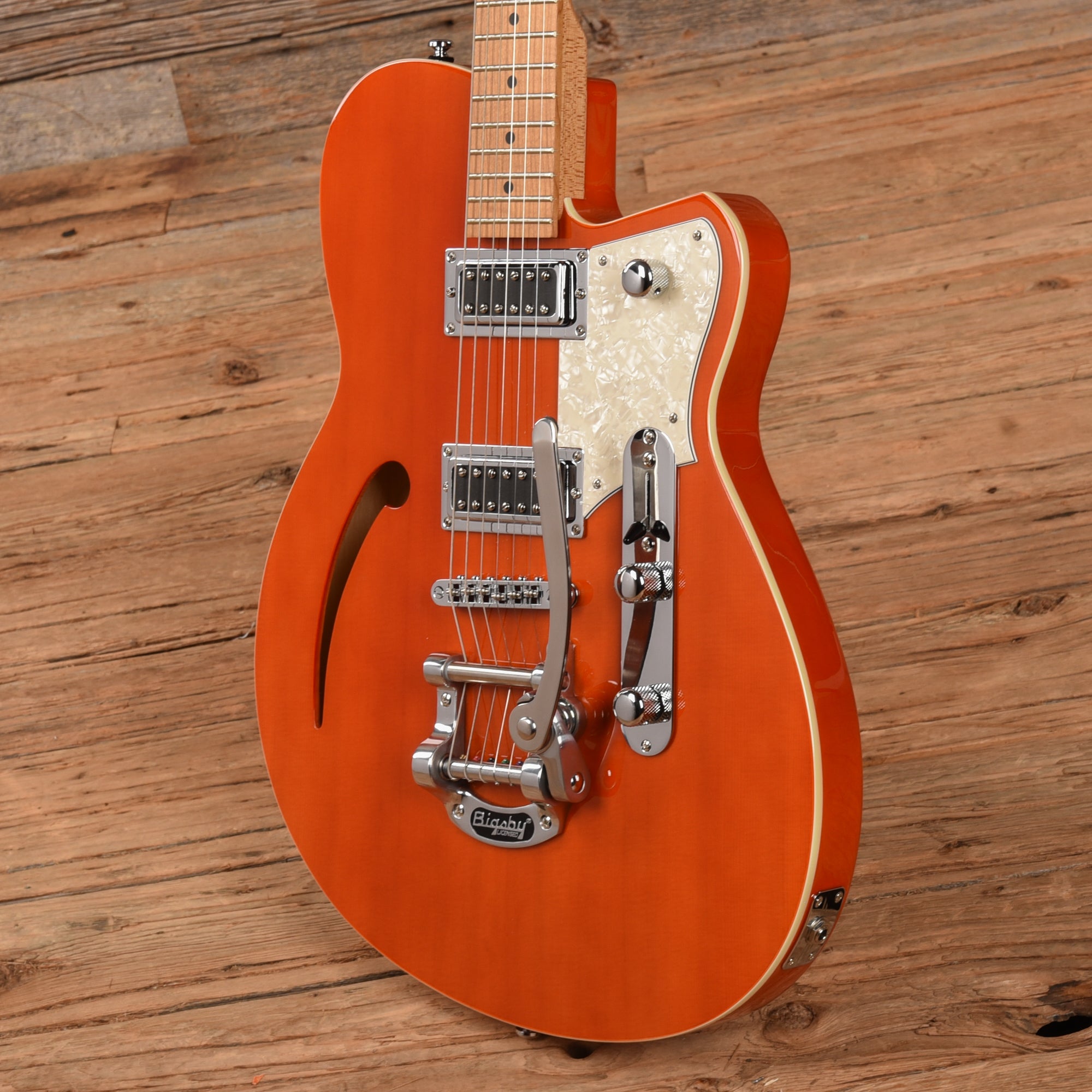Reverend Club King RT Orange Electric Guitars / Solid Body