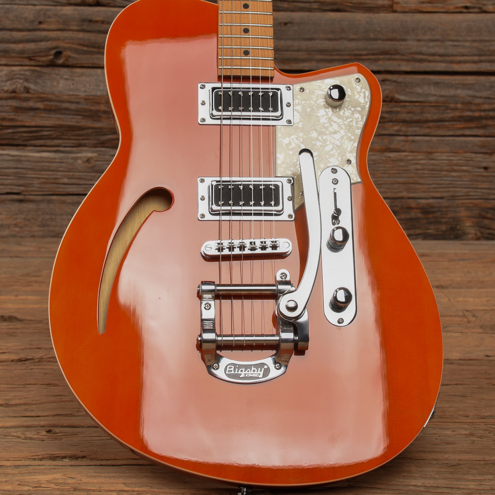 Reverend Club King RT Orange Electric Guitars / Solid Body