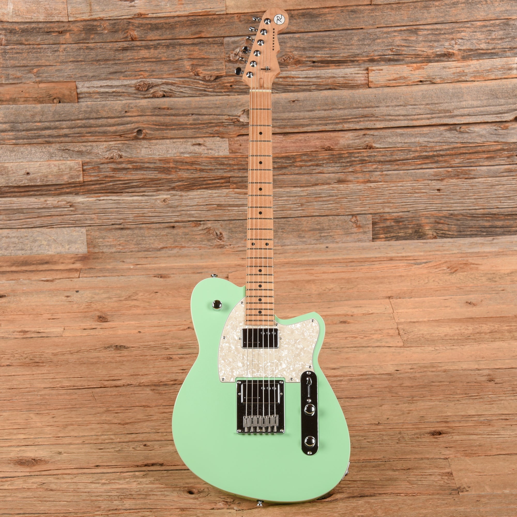 Reverend Cross Cut Oceanside Green Electric Guitars / Solid Body