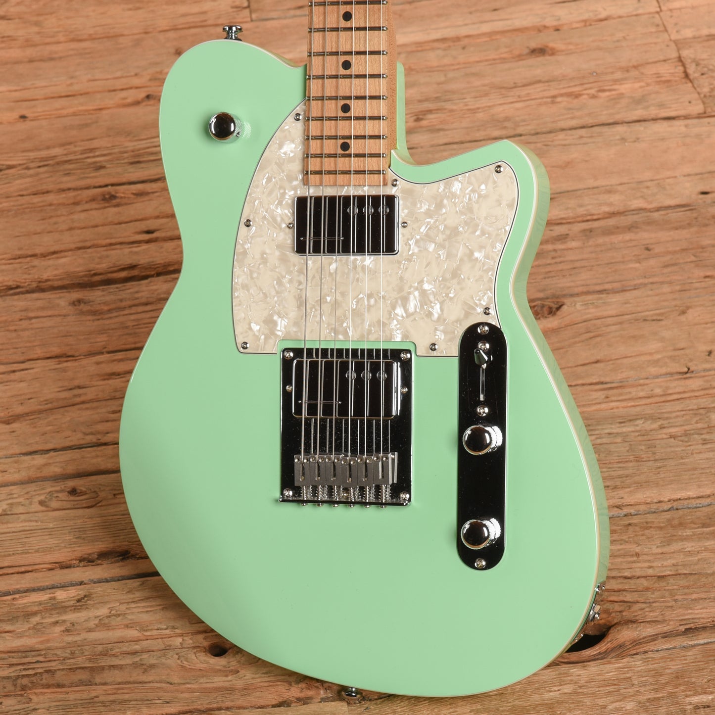 Reverend Cross Cut Oceanside Green Electric Guitars / Solid Body