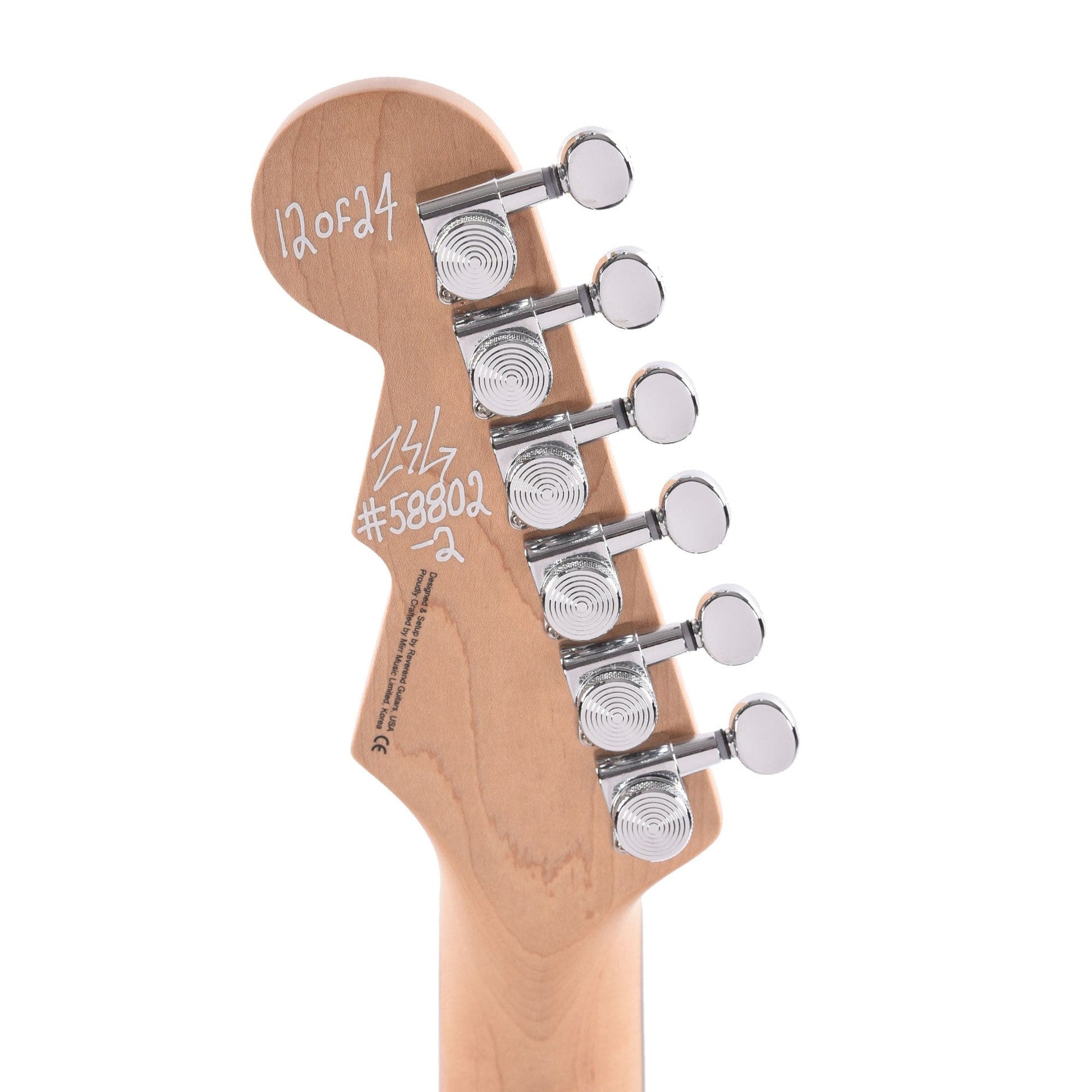 Reverend Crosscut Rainbow Sparkle Electric Guitars / Solid Body