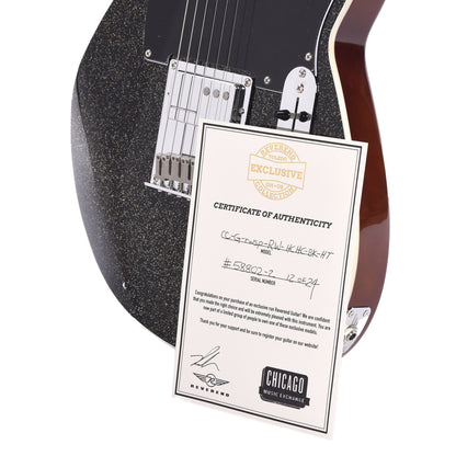 Reverend Crosscut Rainbow Sparkle Electric Guitars / Solid Body