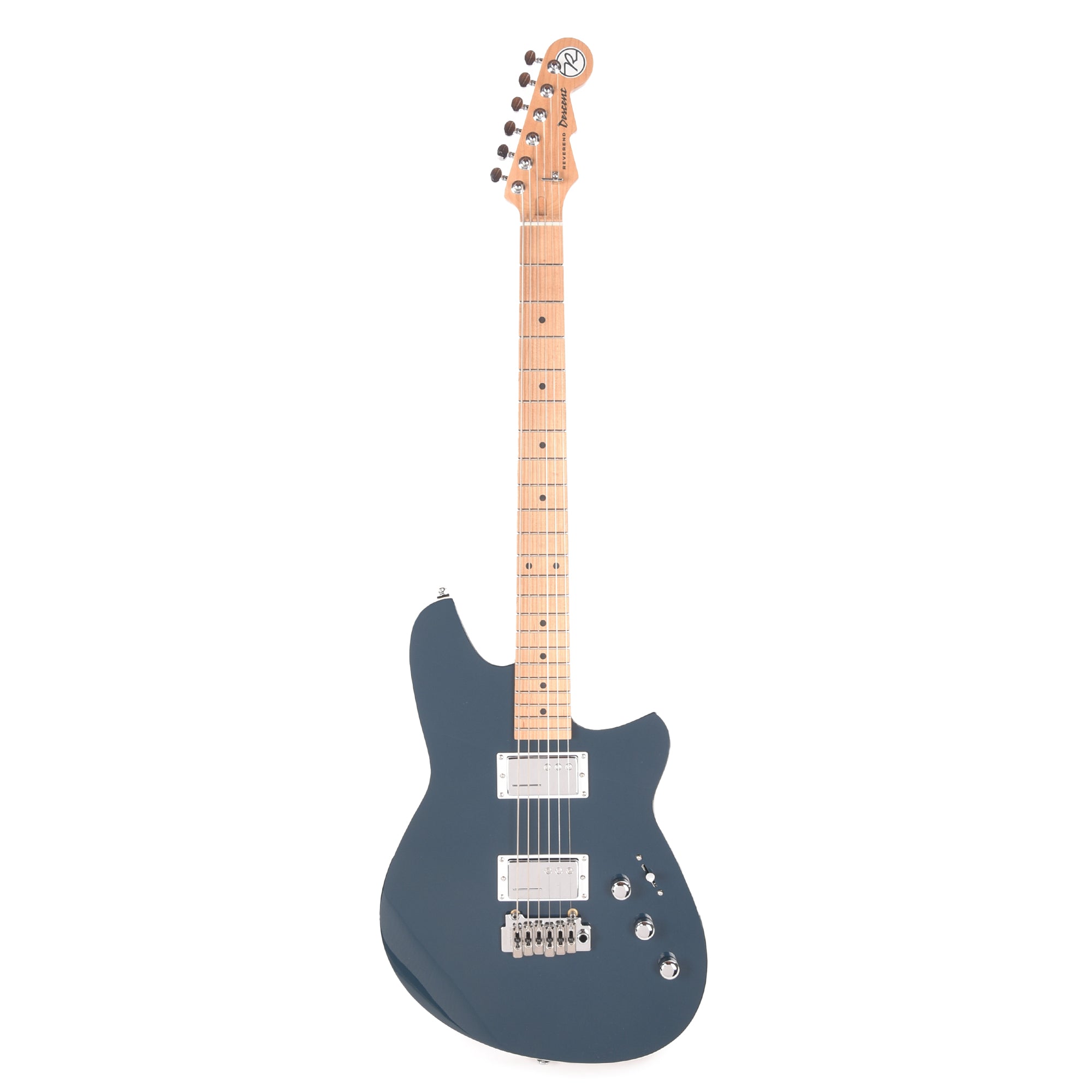 Reverend Descent Baritone Electric Guitar w/ Wilkinson High Tide Blue Electric Guitars / Solid Body