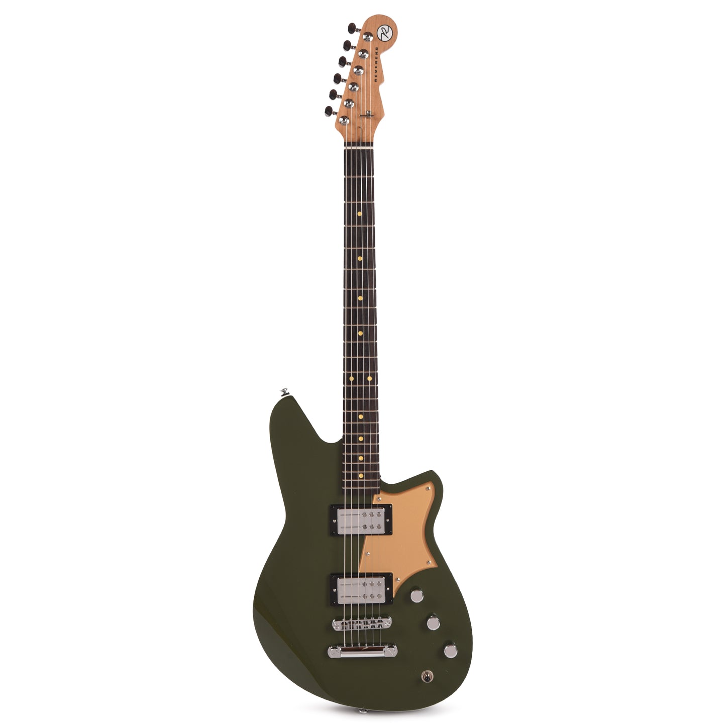 Reverend Descent RA Army Green Electric Guitars / Solid Body