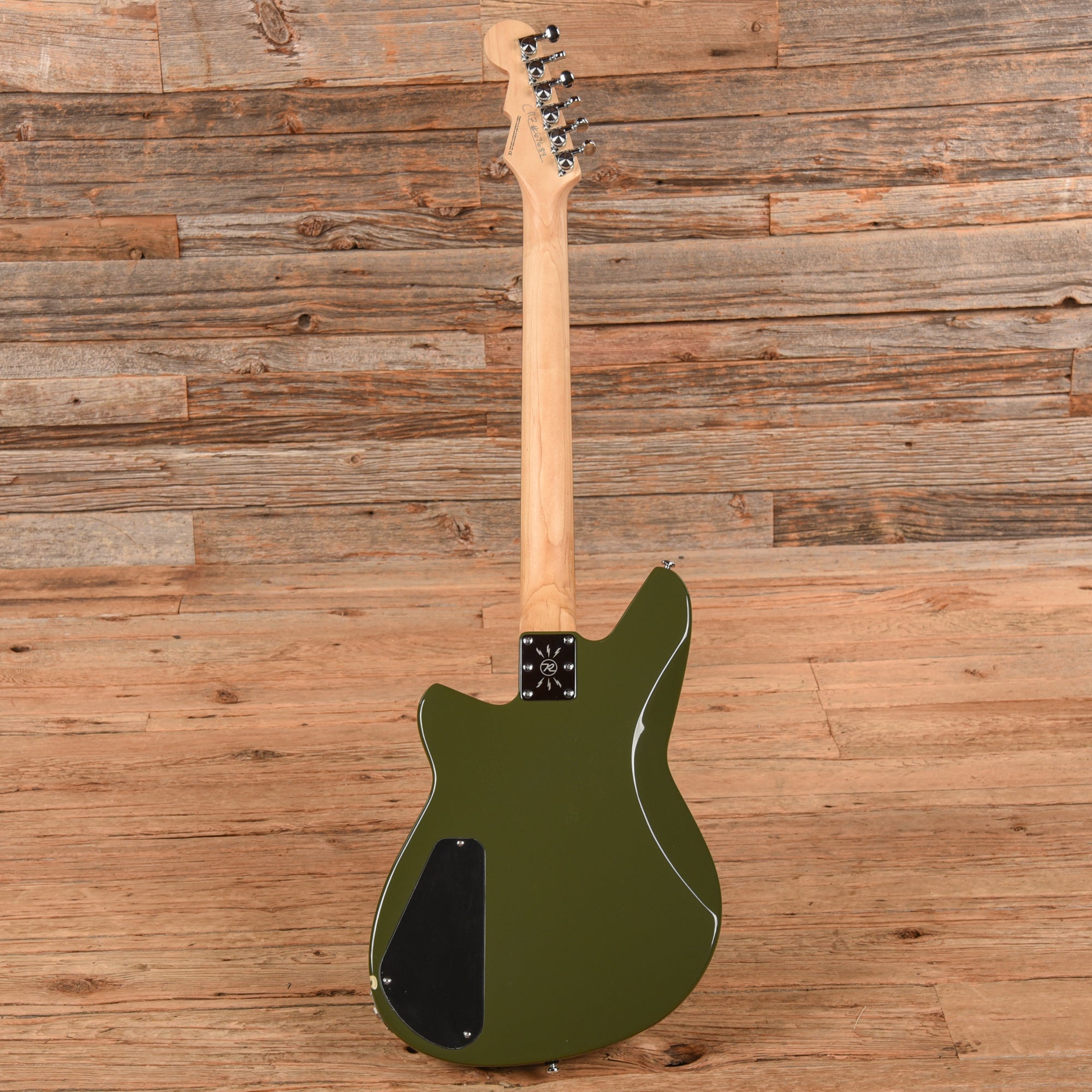 Reverend Descent RA Army Green Electric Guitars / Solid Body