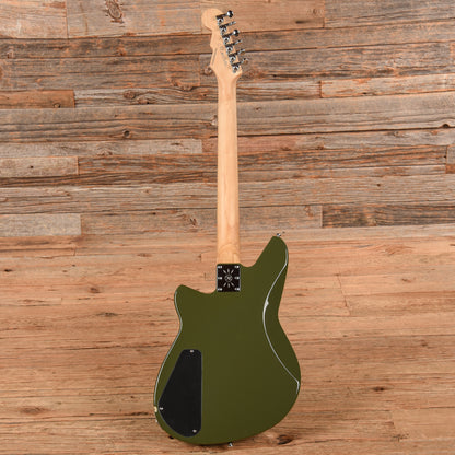 Reverend Descent RA Army Green Electric Guitars / Solid Body