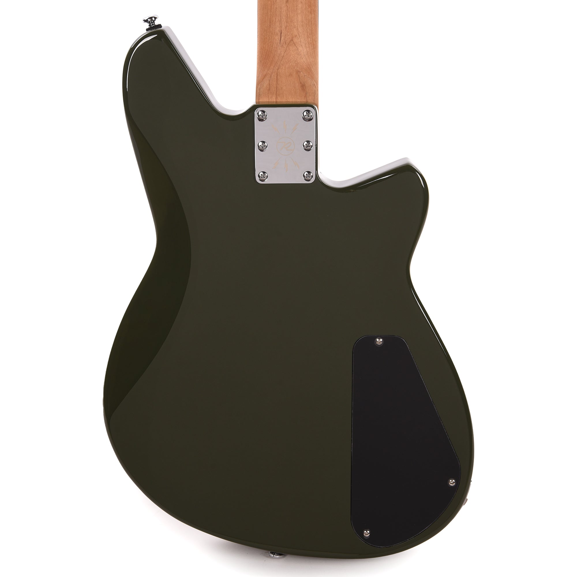 Reverend Descent RA Baritone Army Green LEFTY Electric Guitars / Solid Body