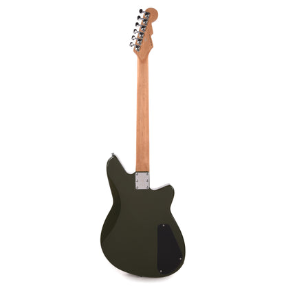 Reverend Descent RA Baritone Army Green LEFTY Electric Guitars / Solid Body