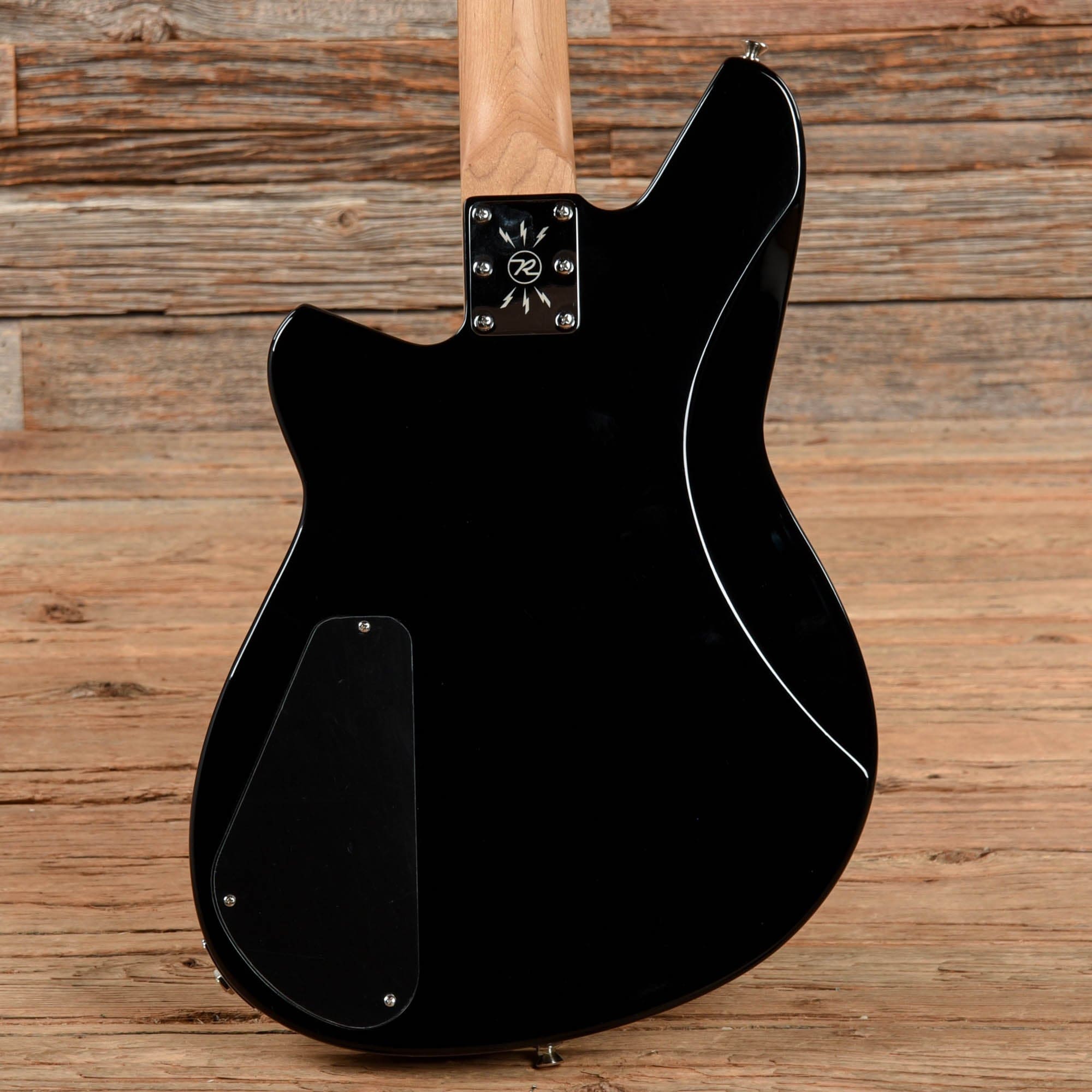 Reverend Descent RA Baritone Black Electric Guitars / Solid Body