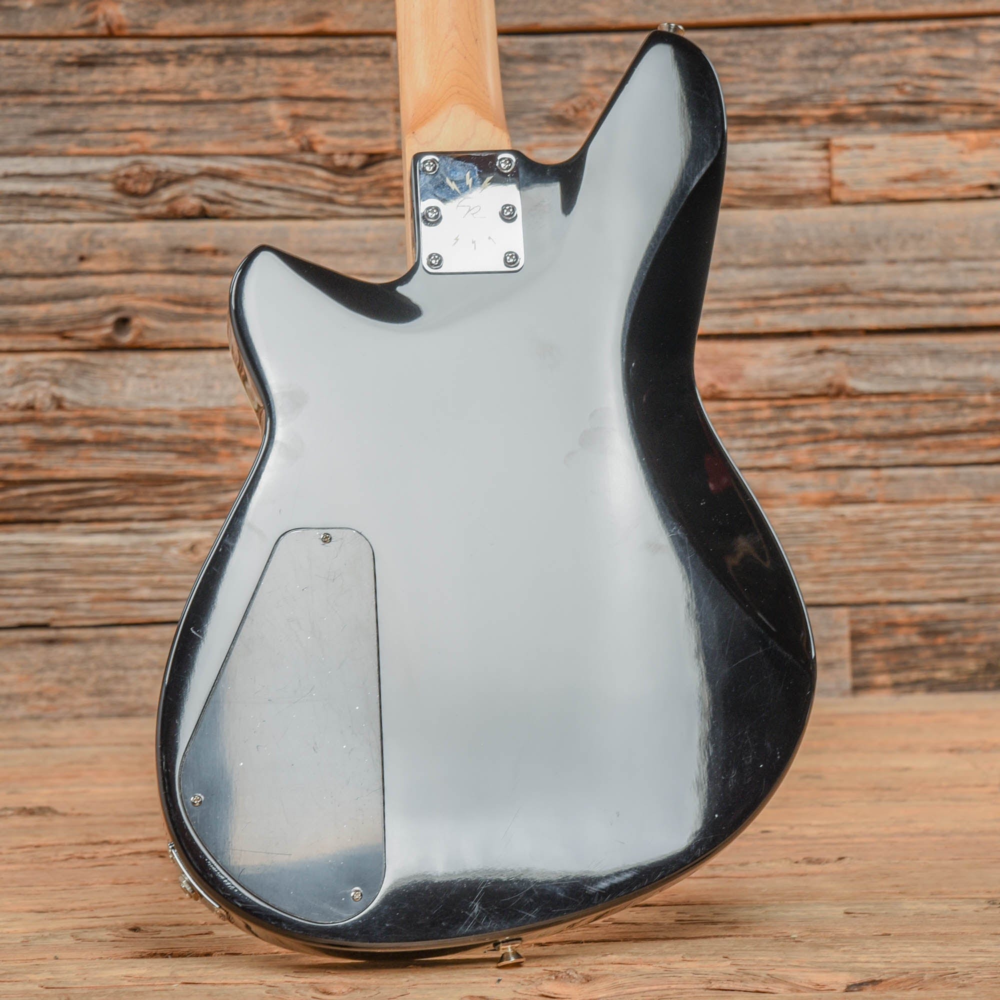 Reverend Descent RA Baritone Black Electric Guitars / Solid Body