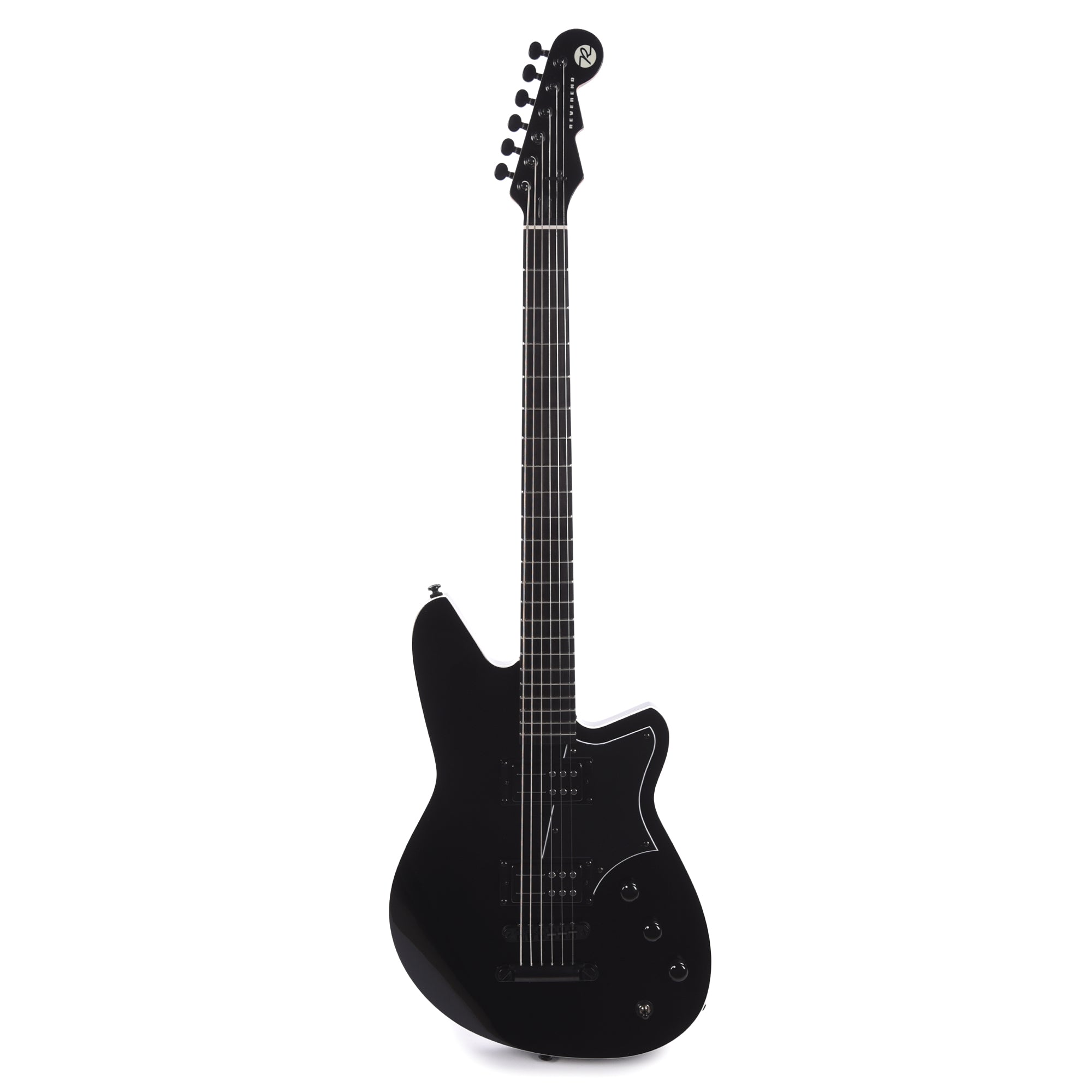 Reverend Descent RA Baritone Blackout Electric Guitars / Solid Body