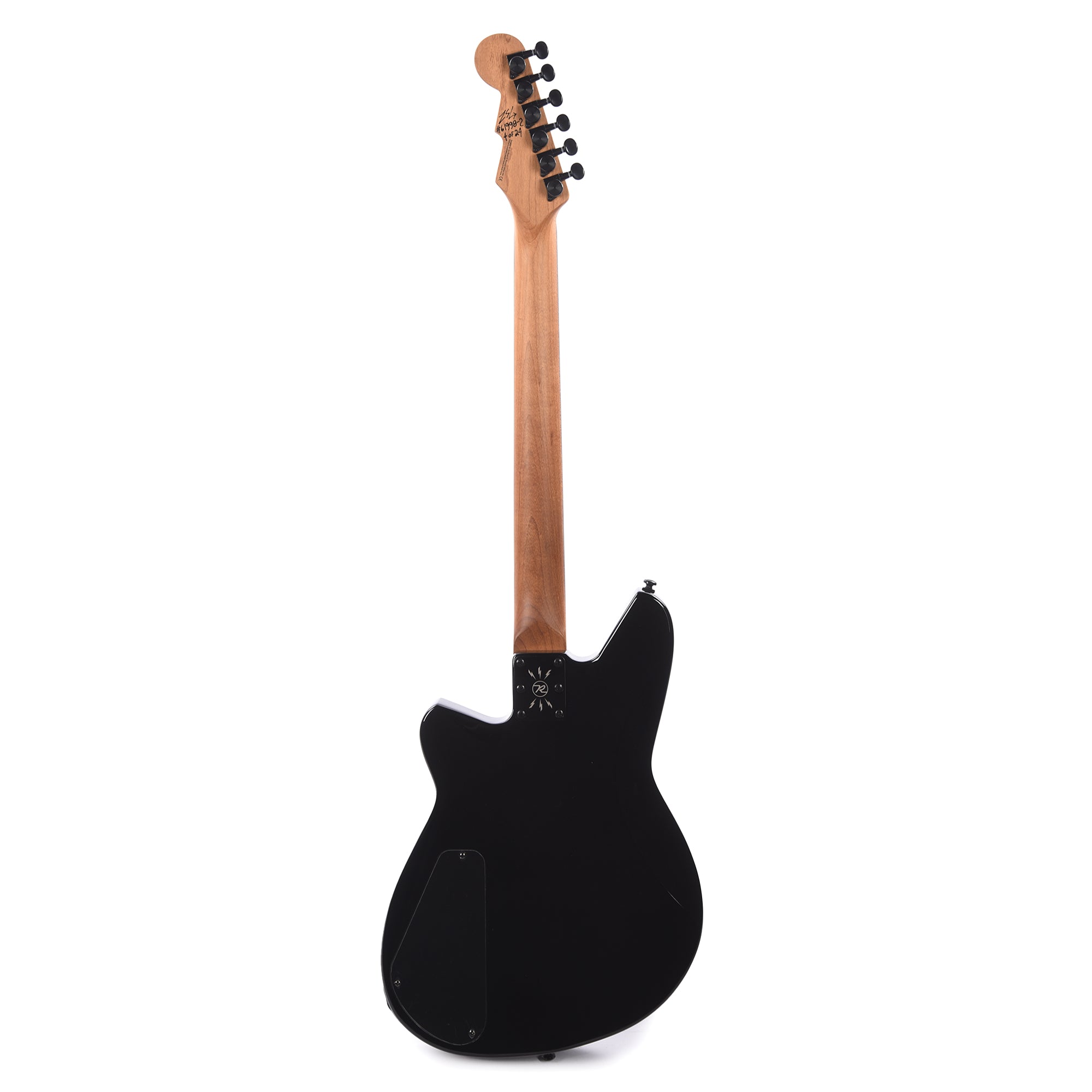 Reverend Descent RA Baritone Blackout Electric Guitars / Solid Body