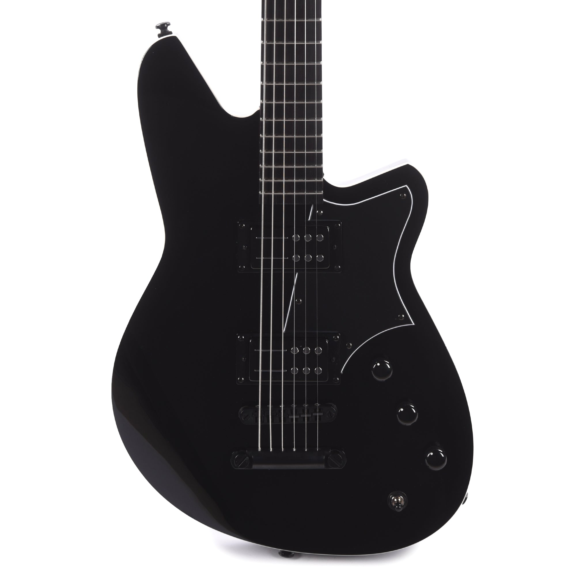 Reverend Descent RA Baritone Blackout Electric Guitars / Solid Body