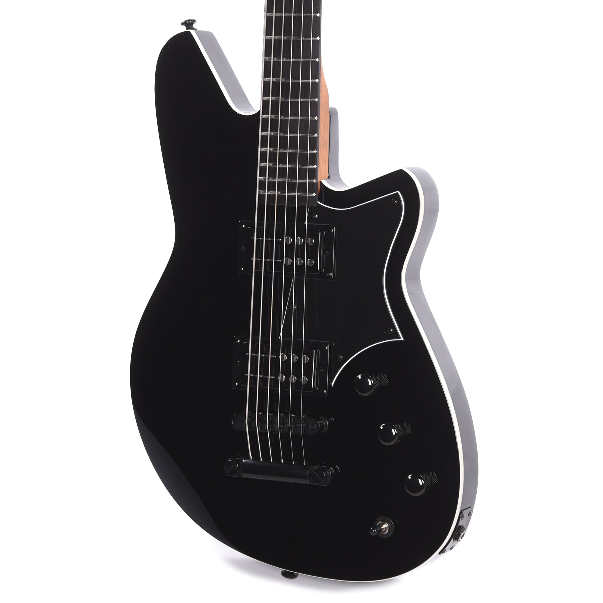 Reverend Descent RA Baritone Blackout Electric Guitars / Solid Body