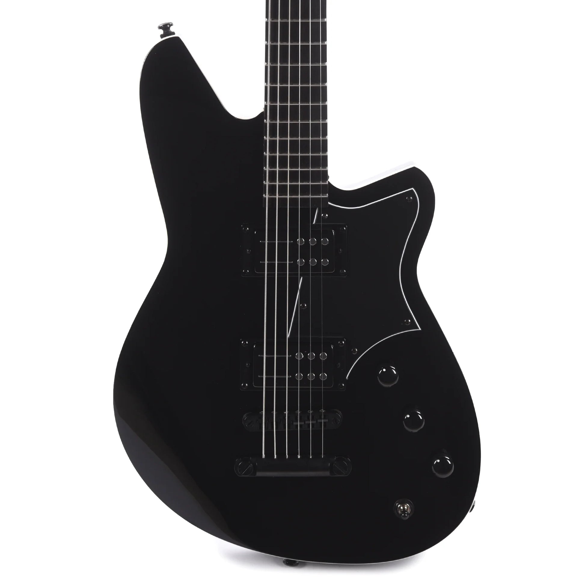 Reverend Descent RA Baritone Blackout Electric Guitars / Solid Body