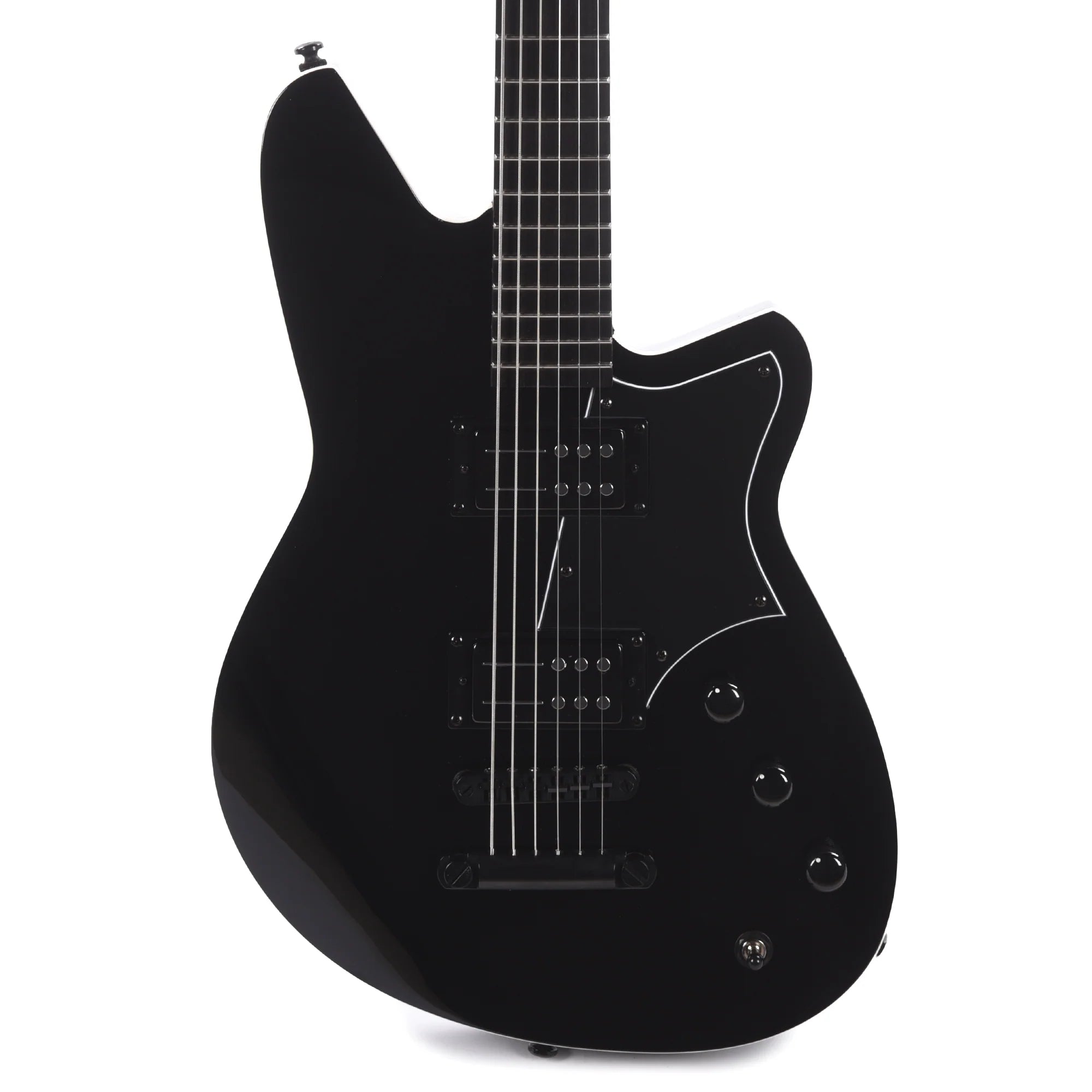 Reverend Descent RA Baritone Blackout Electric Guitars / Solid Body
