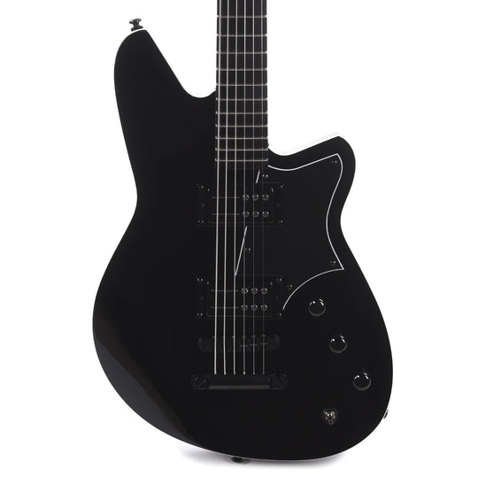 Reverend Descent RA Baritone Blackout Electric Guitars / Solid Body